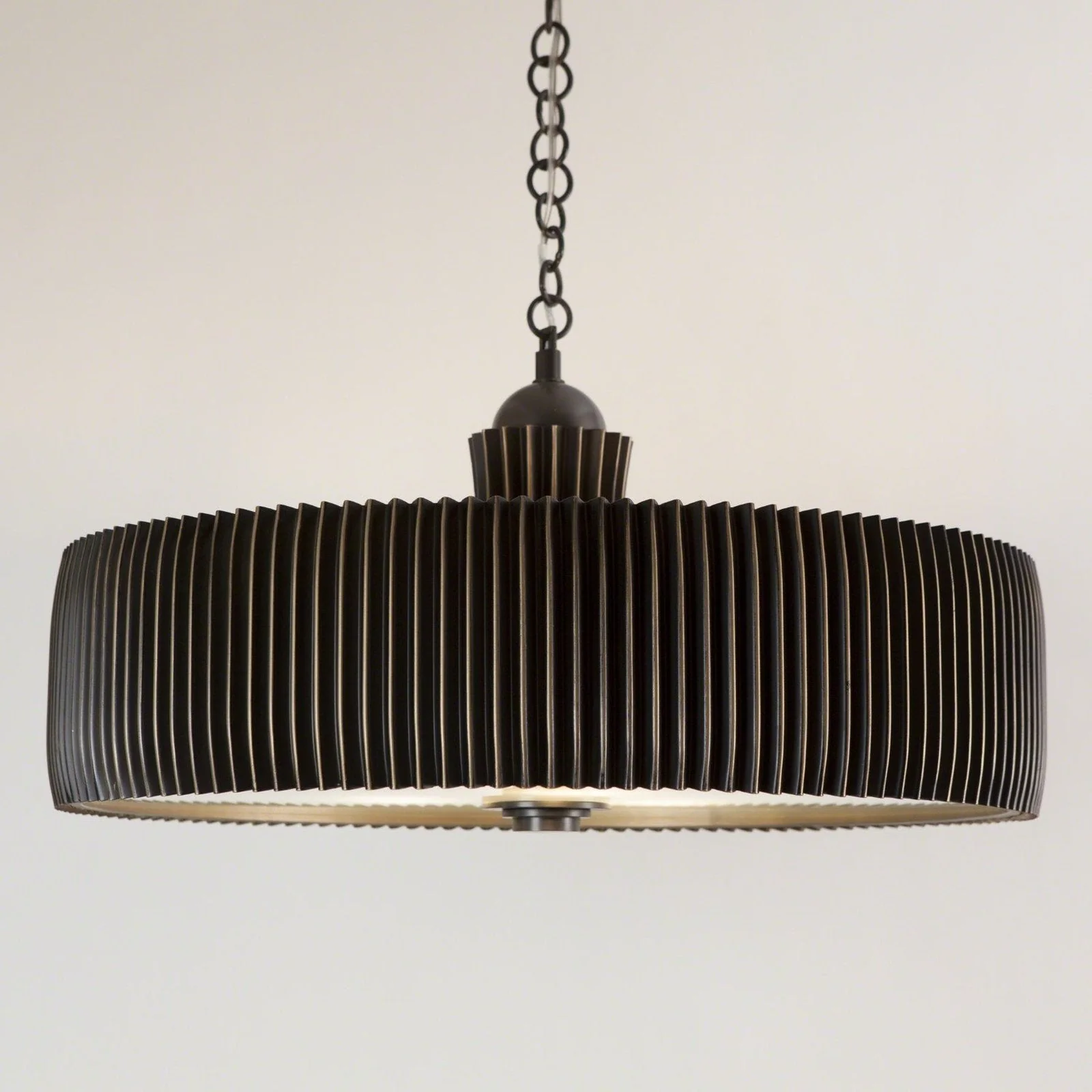 Global Views Crimp Chandelier - Image 2
