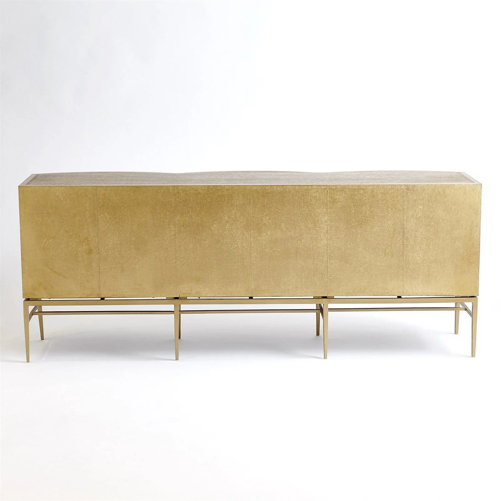 Global Views Crinkle Long Cabinet - Image 4
