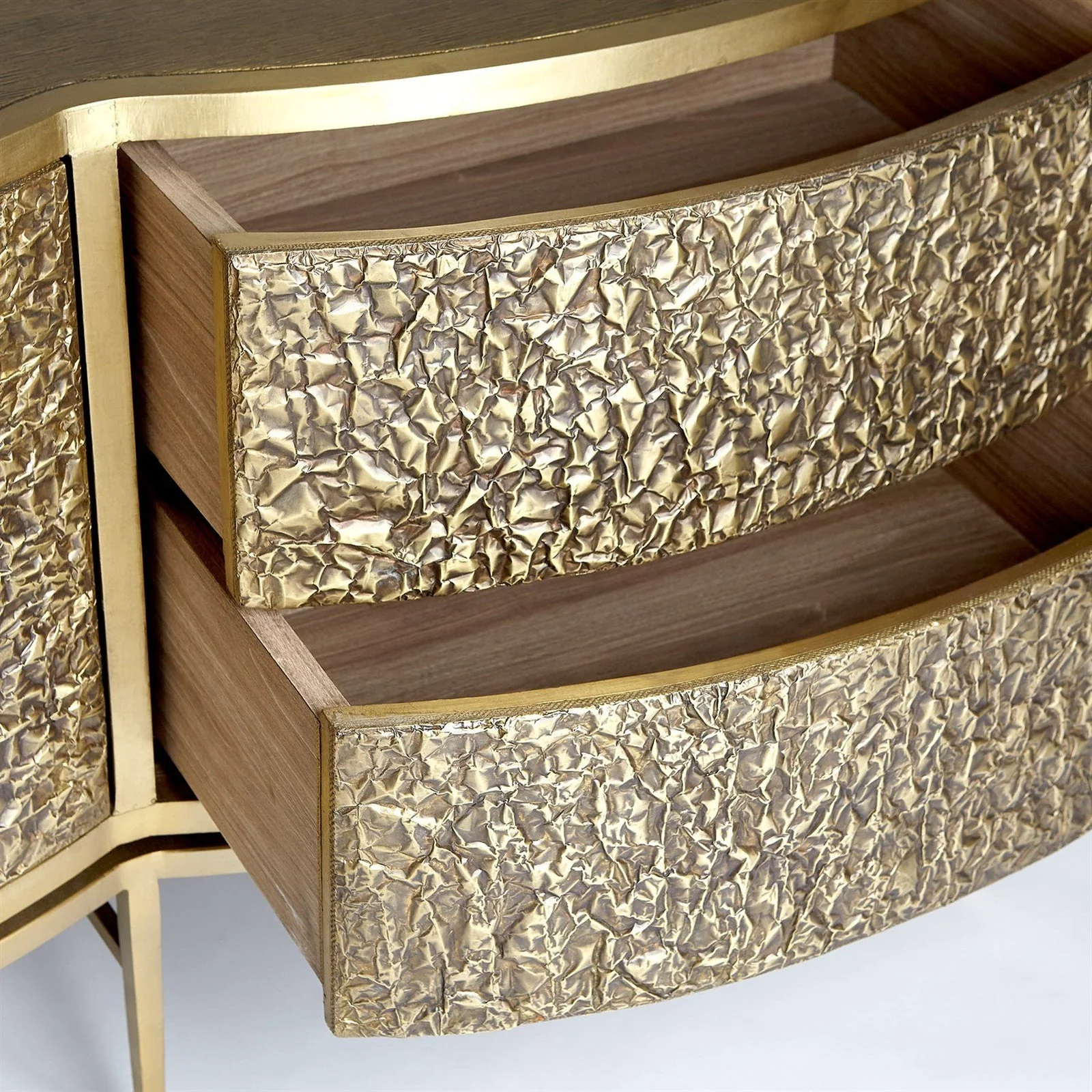 Global Views Crinkle Long Cabinet - Image 9