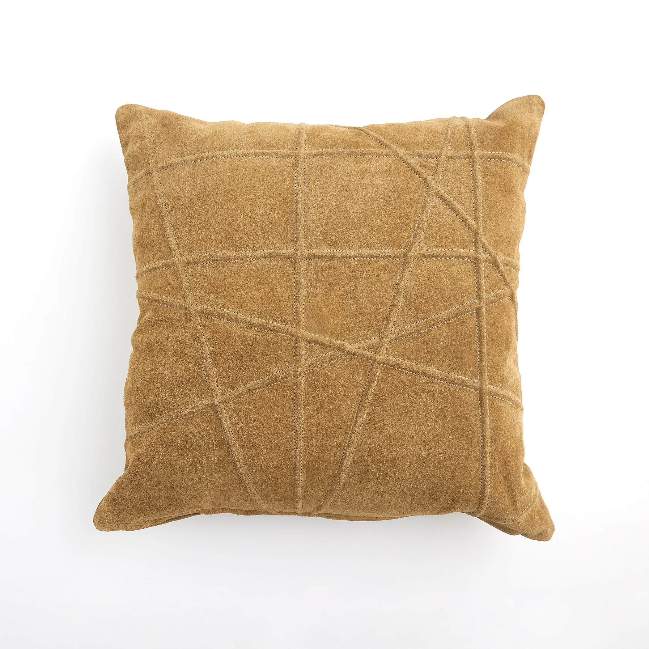 Global Views Crossroads Suede Pillow