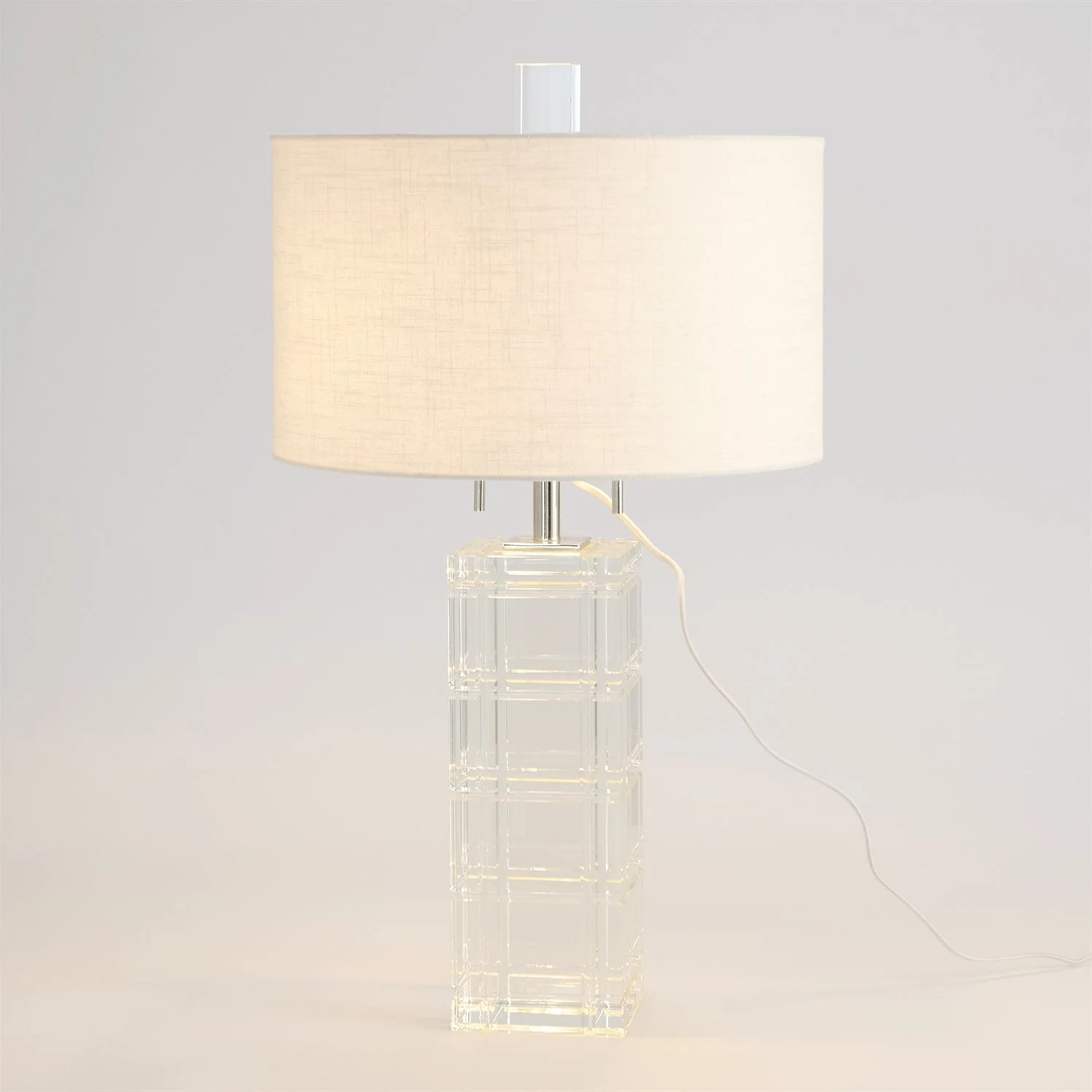 Global Views Crystal Plaid Lamp Clearance - Image 5