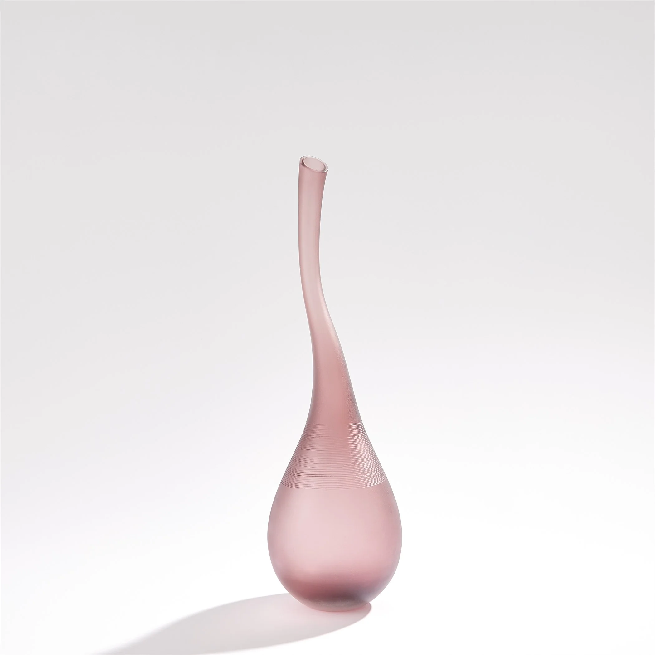 Global Views Curvature Bottle Amethyst - Image 2