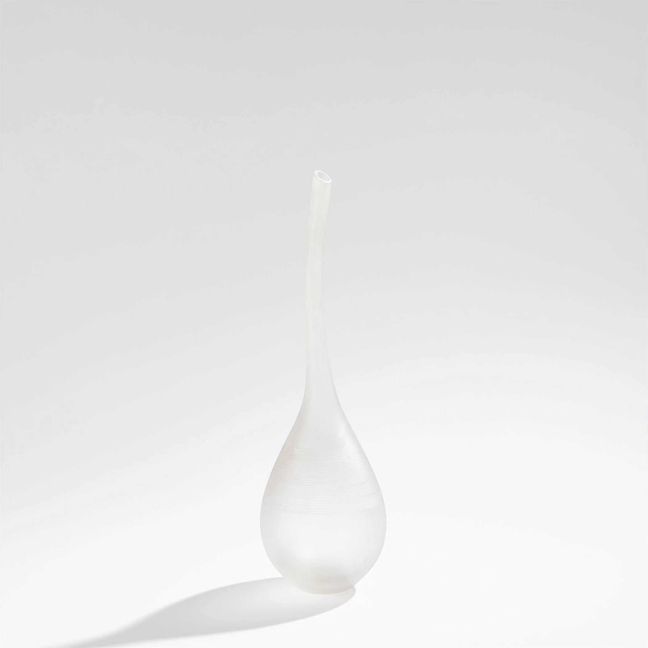 Global Views Curvature Bottle White - Image 2