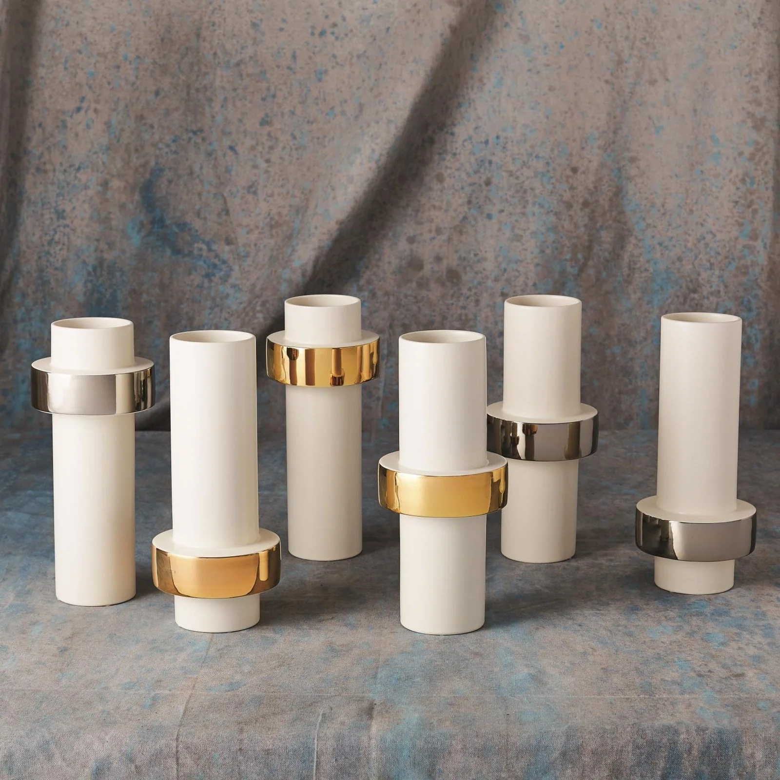 Global Views Cylindrical Ring Vase - Image 11