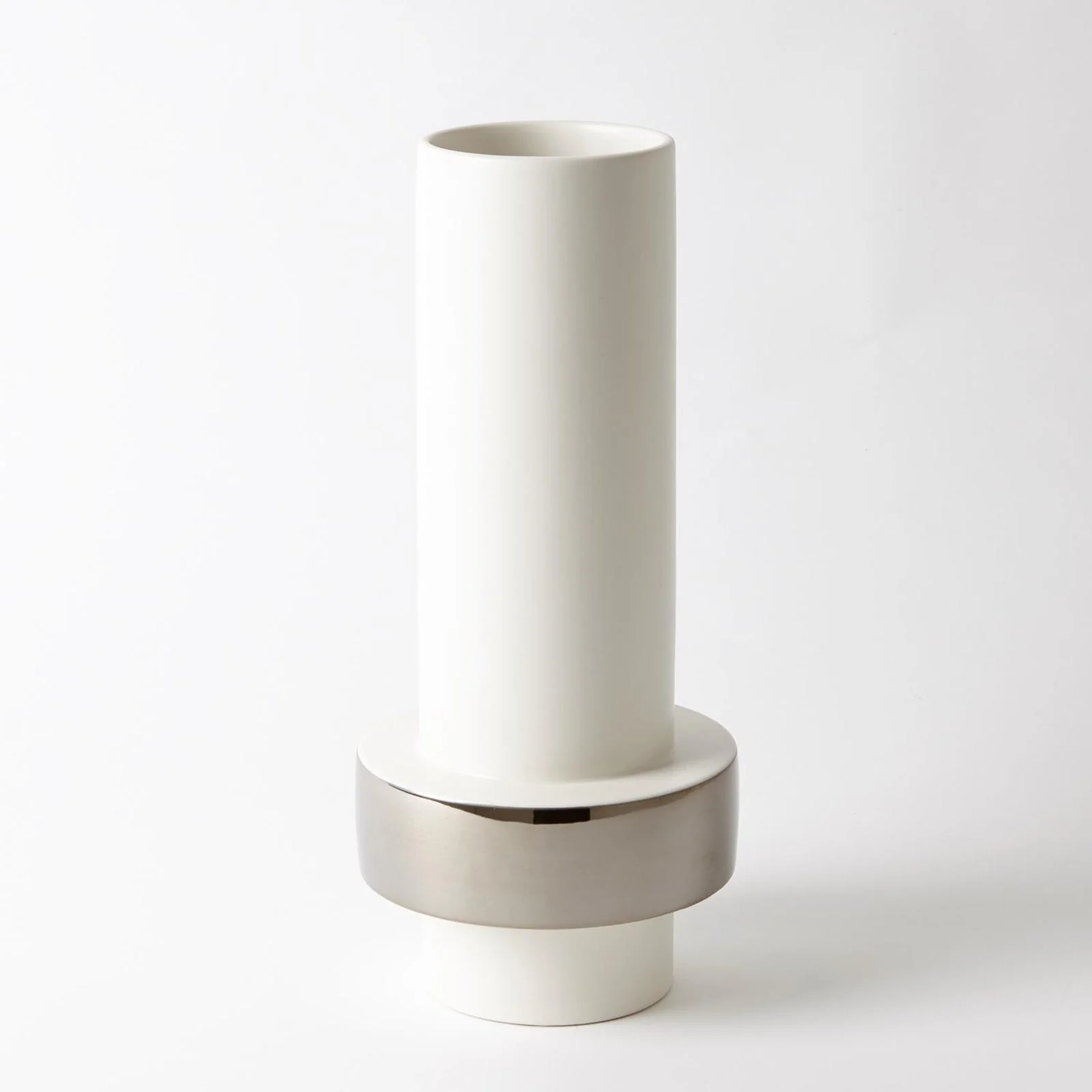 Global Views Cylindrical Ring Vase - Image 6