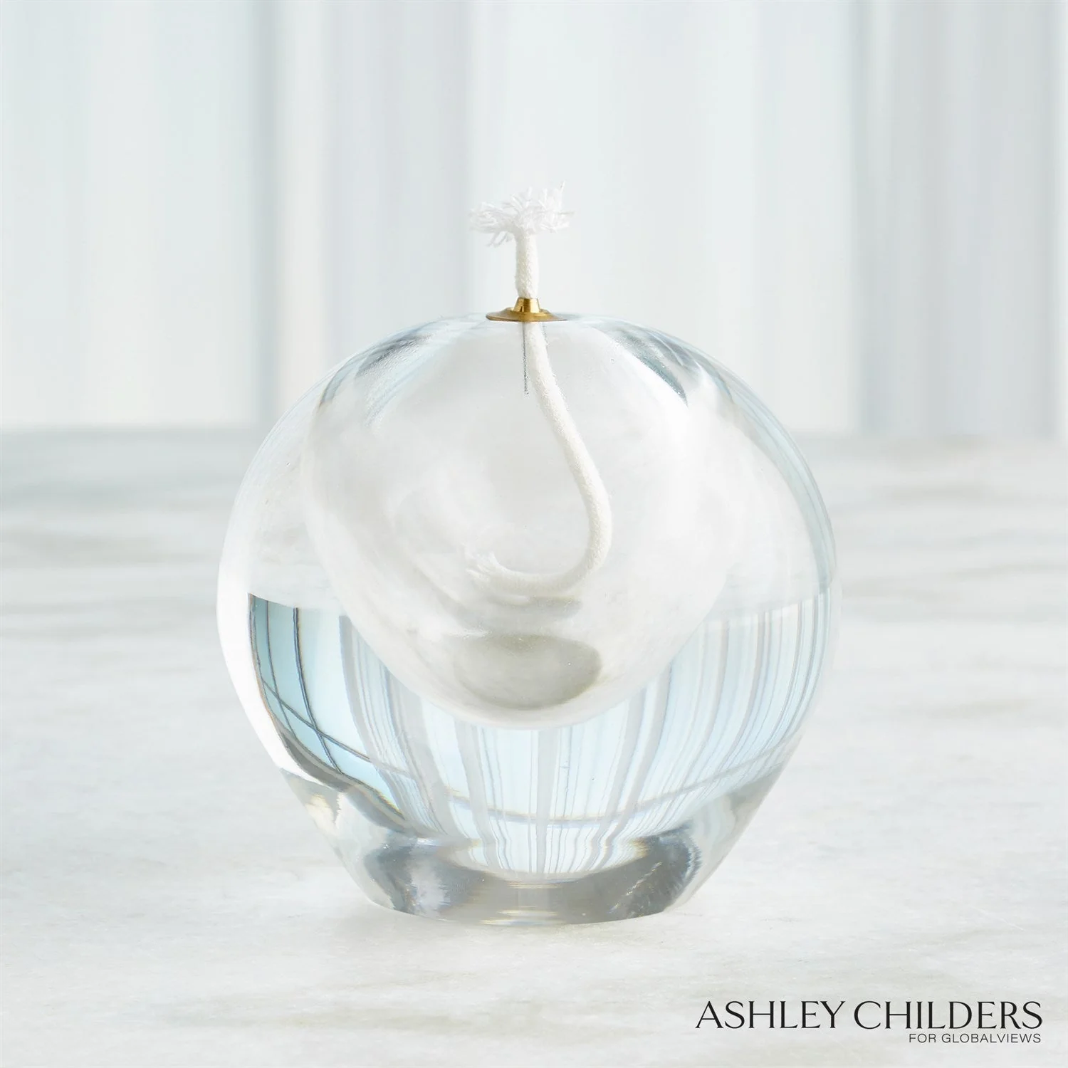 Global Views Daphne Oil Candle Clear by Ashley Childers - Image 5