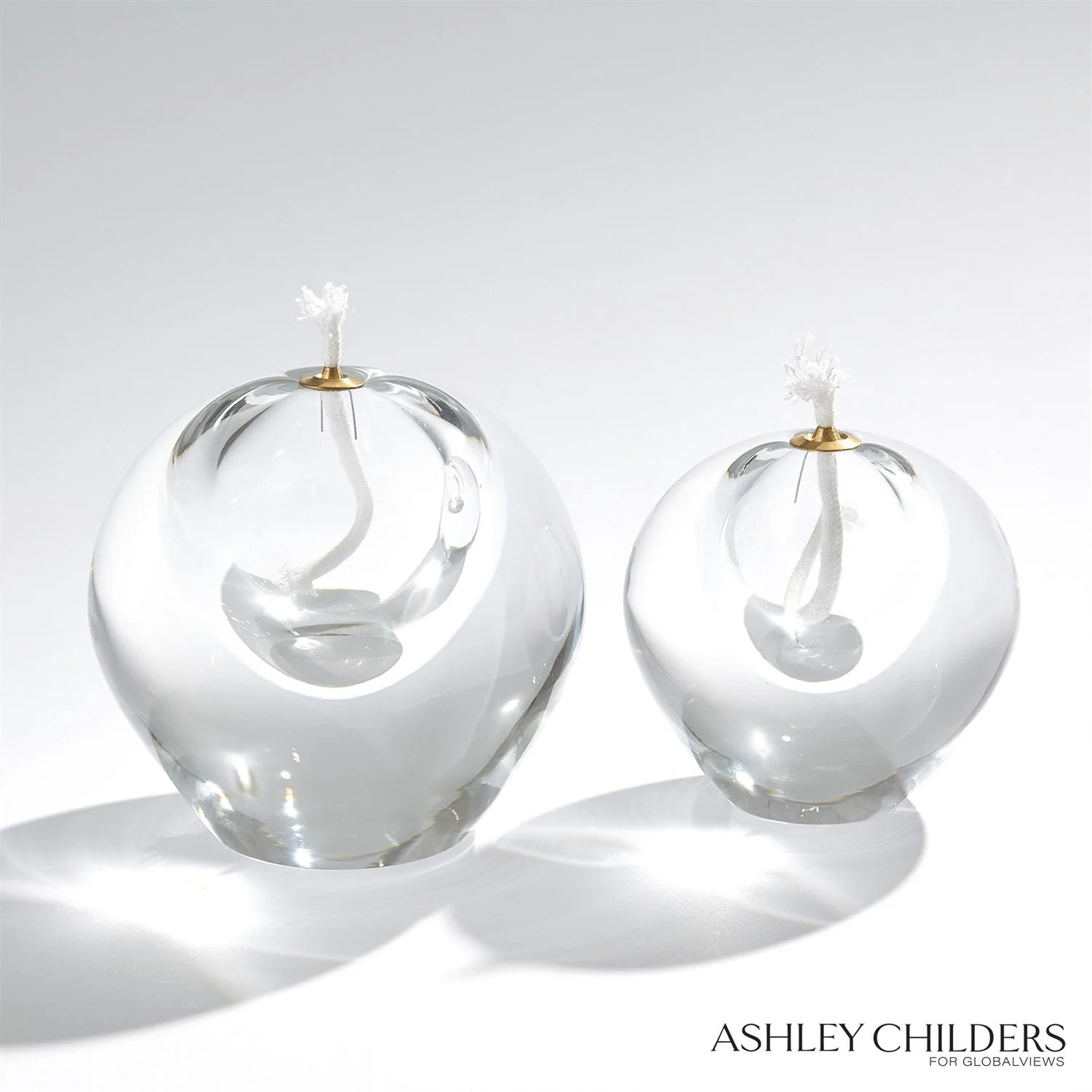 Global Views Daphne Oil Candle Clear by Ashley Childers - Image 6