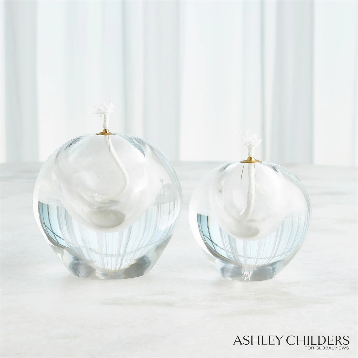 Global Views Daphne Oil Candle Clear by Ashley Childers - Image 7