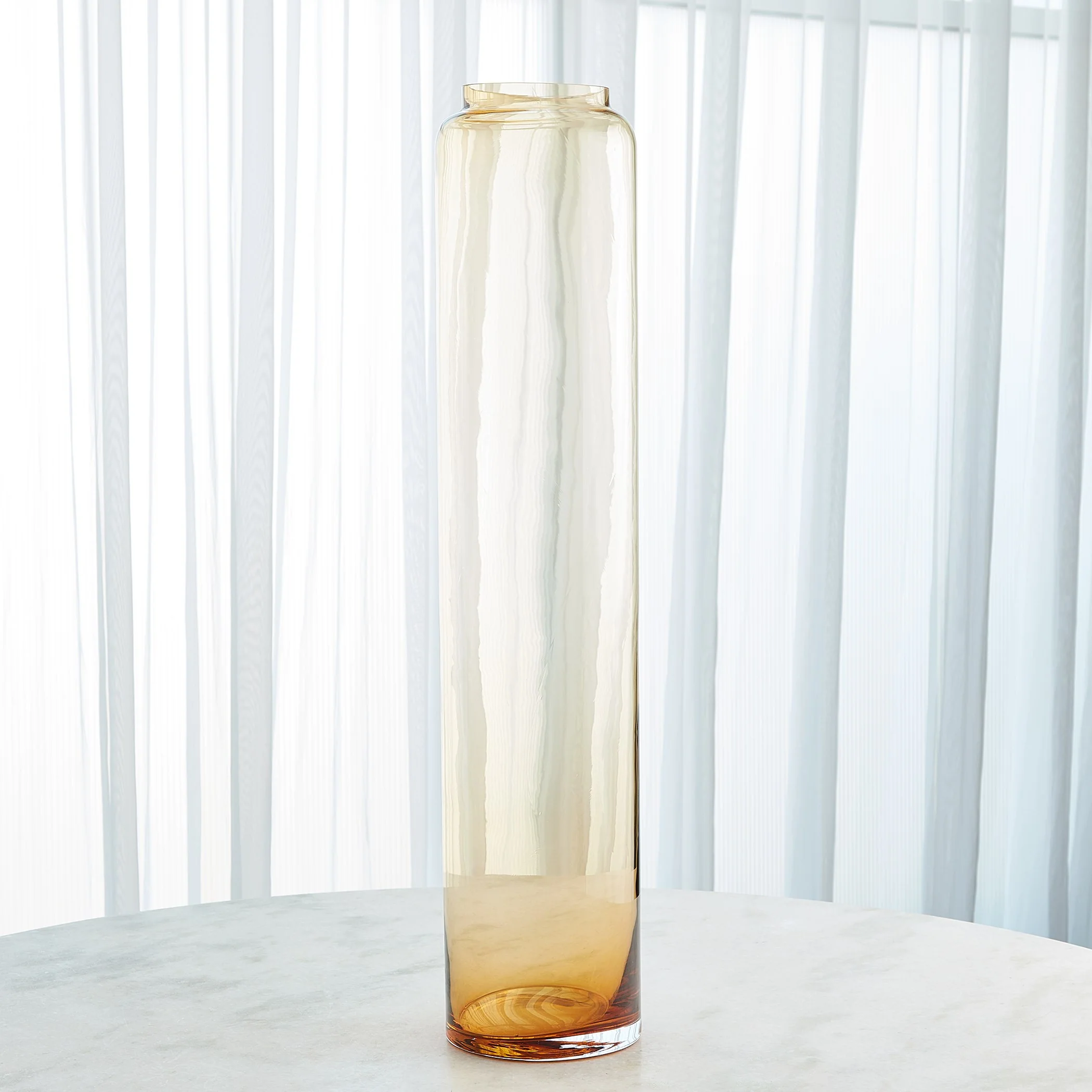 Global Views Datum Vase Caramel - Image 11