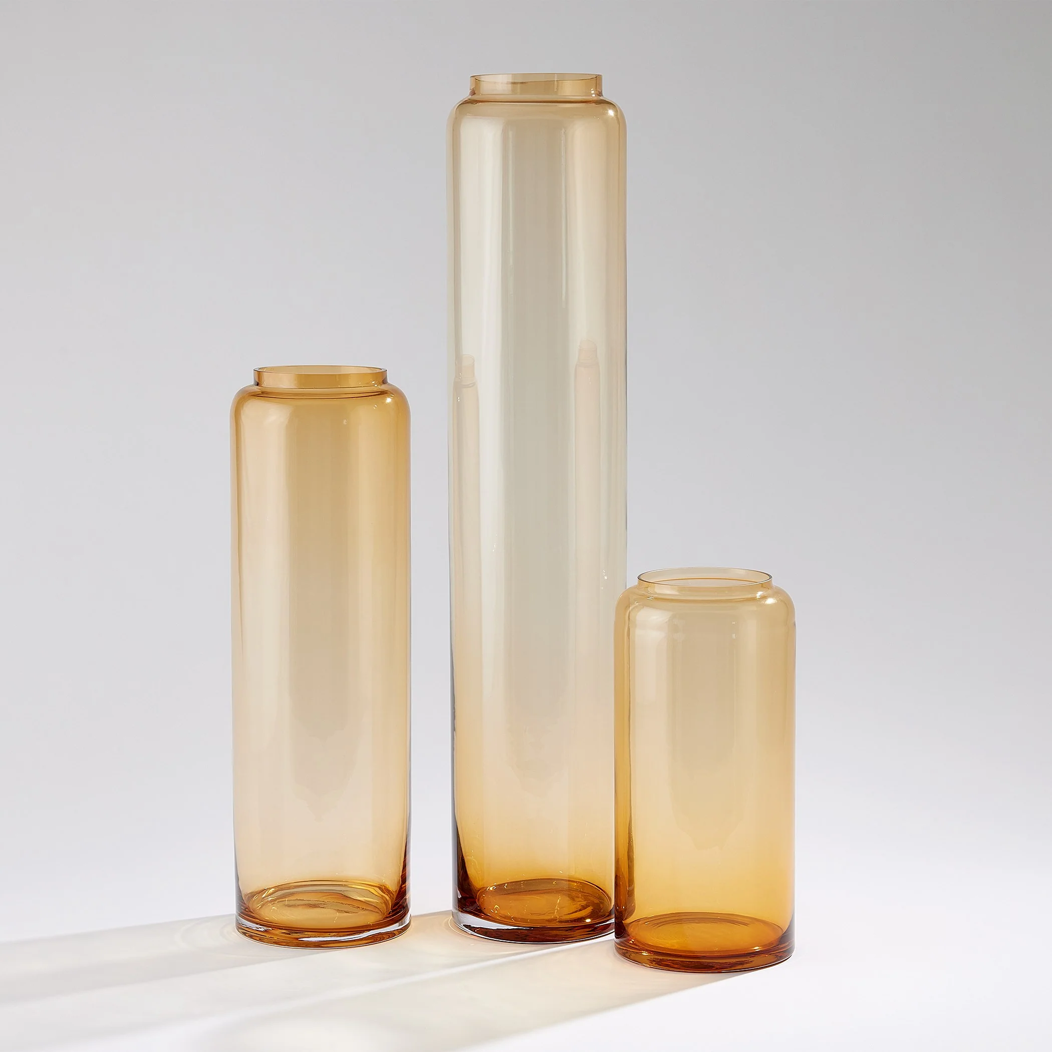 Global Views Datum Vase Caramel - Image 2