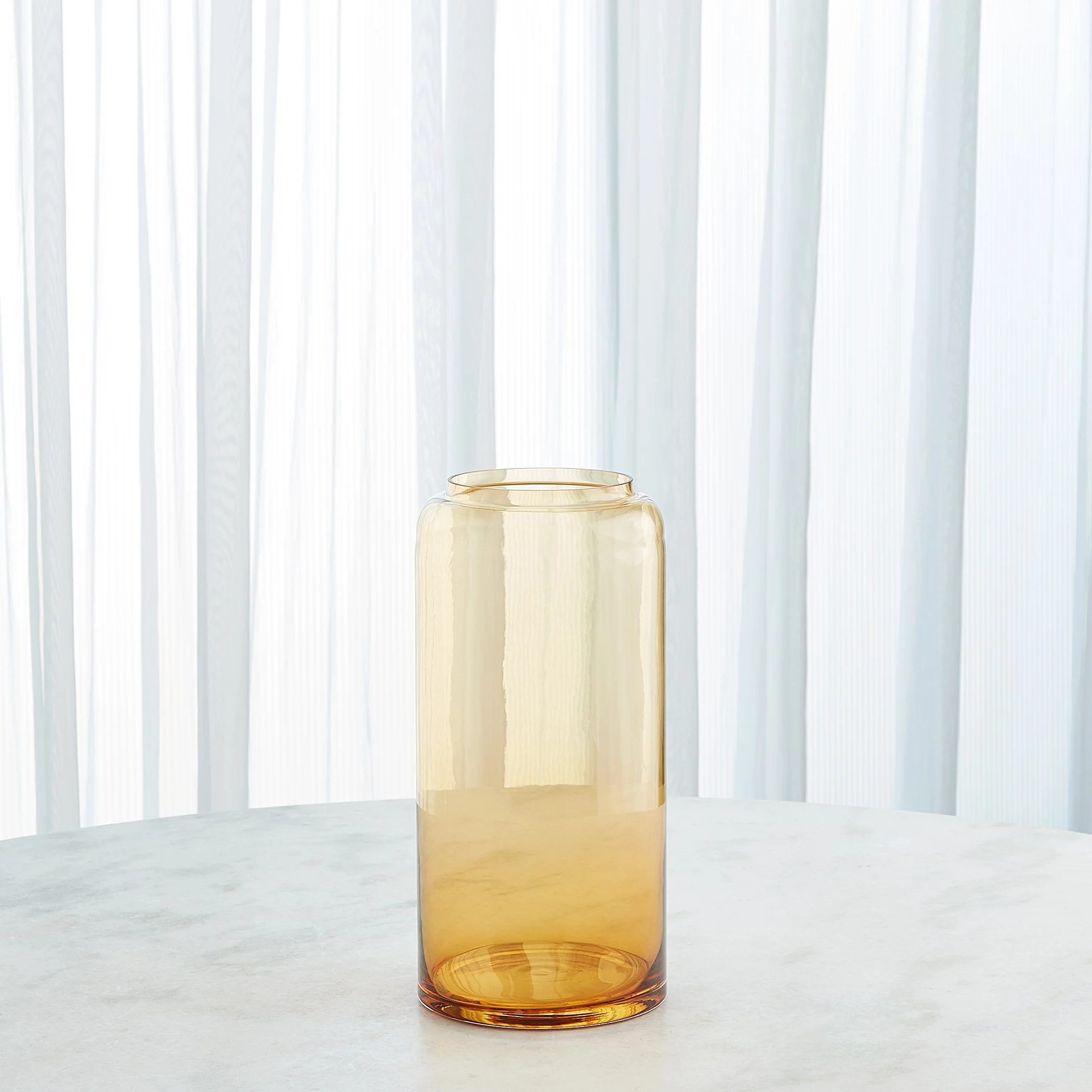 Global Views Datum Vase Caramel - Image 3
