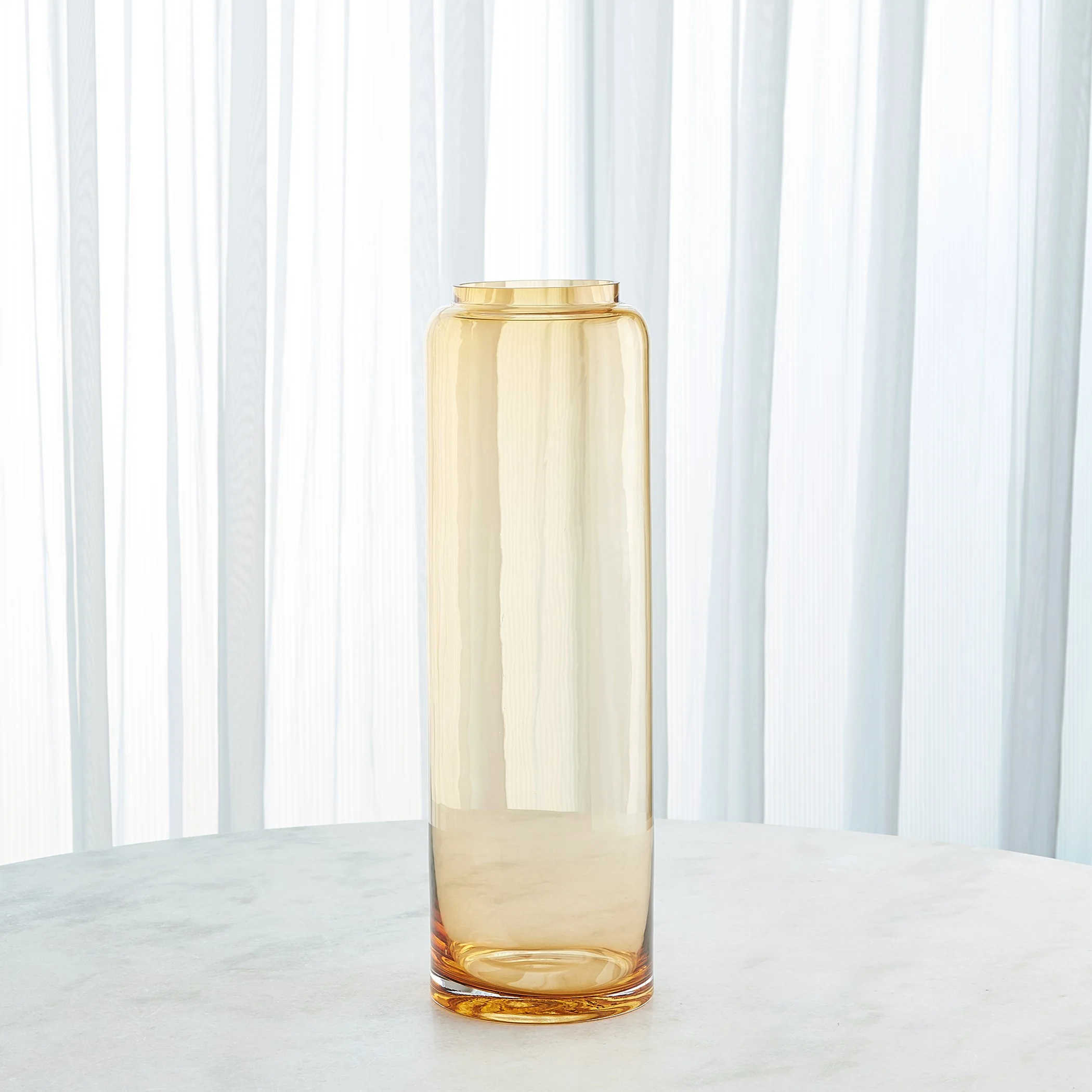 Global Views Datum Vase Caramel - Image 8