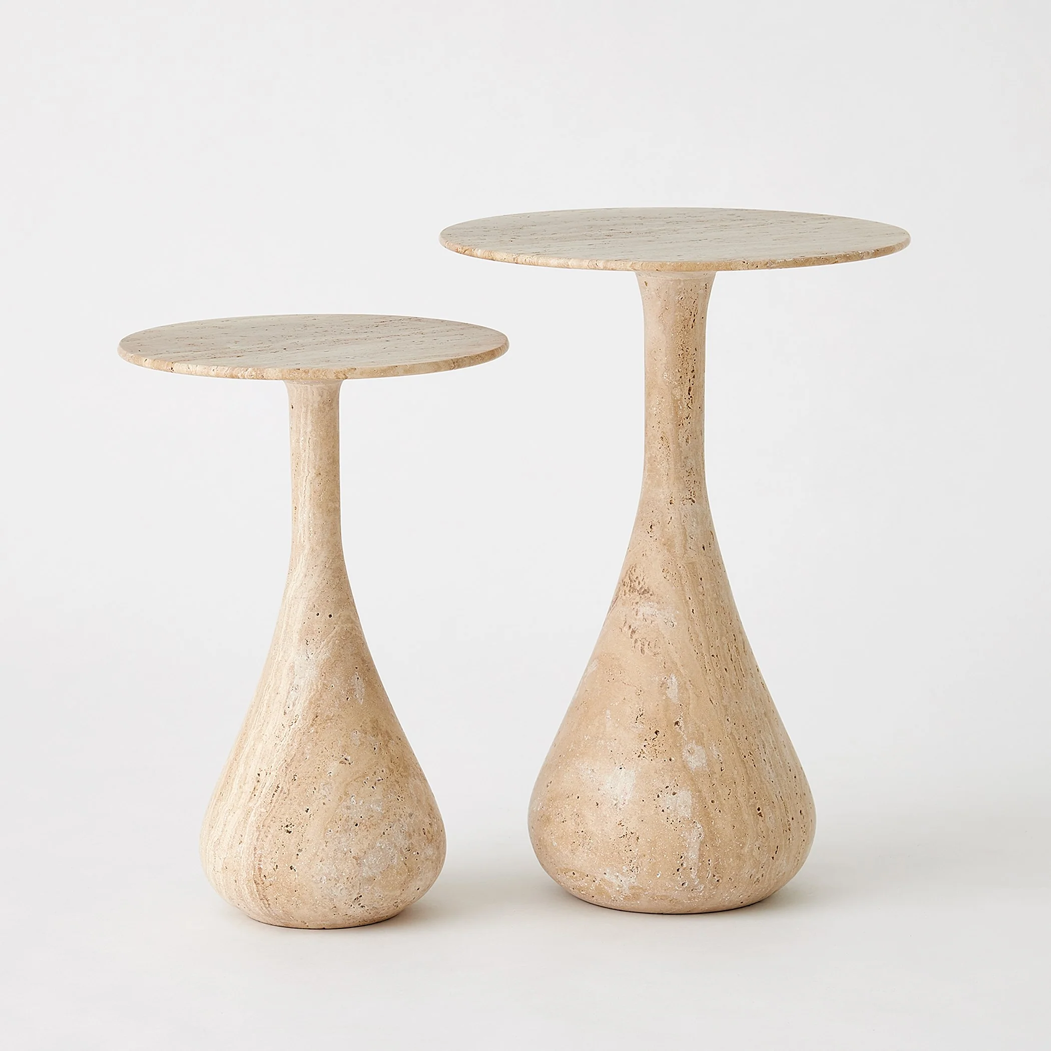 Global Views Dea Table-Travertine-Lg - Image 2