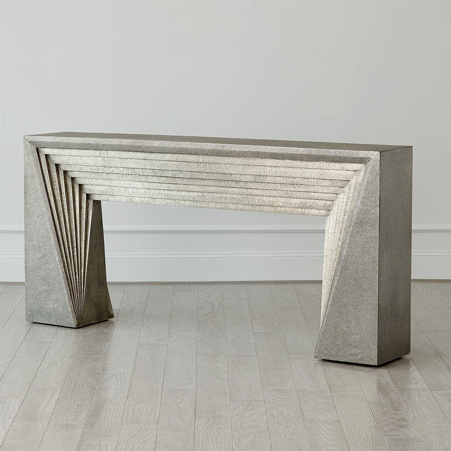 Global Views Deco Console - Nickel - Image 2