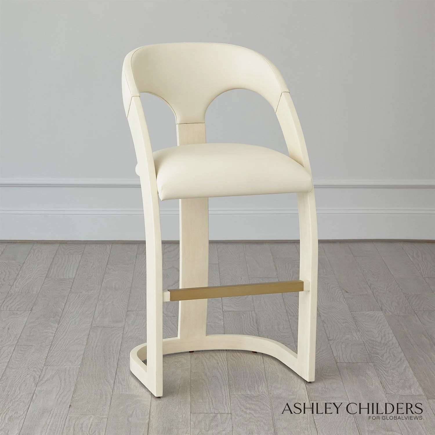 Global Views Delia Bar Stool by Ashley Childers - Image 8