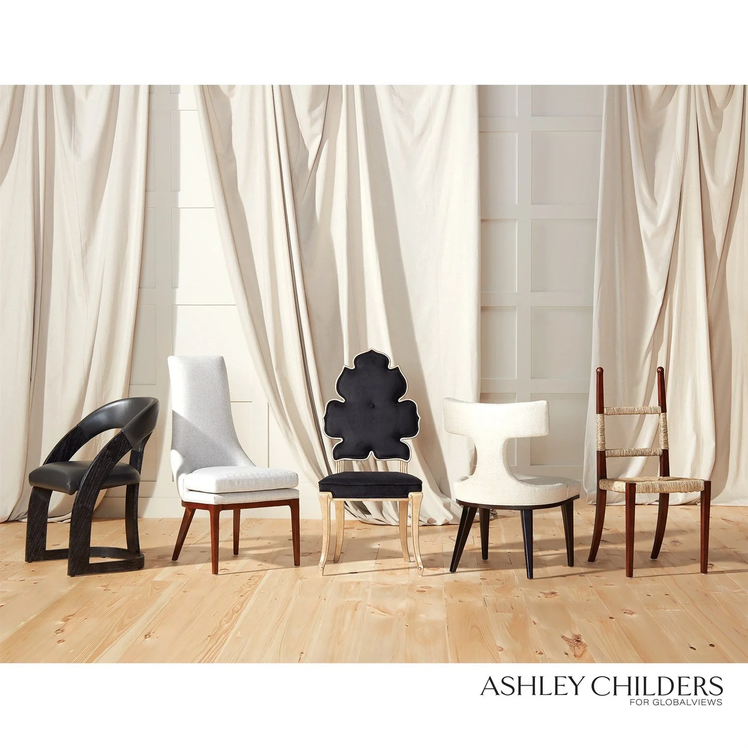 Global Views Delia Chair by Ashley Childers - Image 3