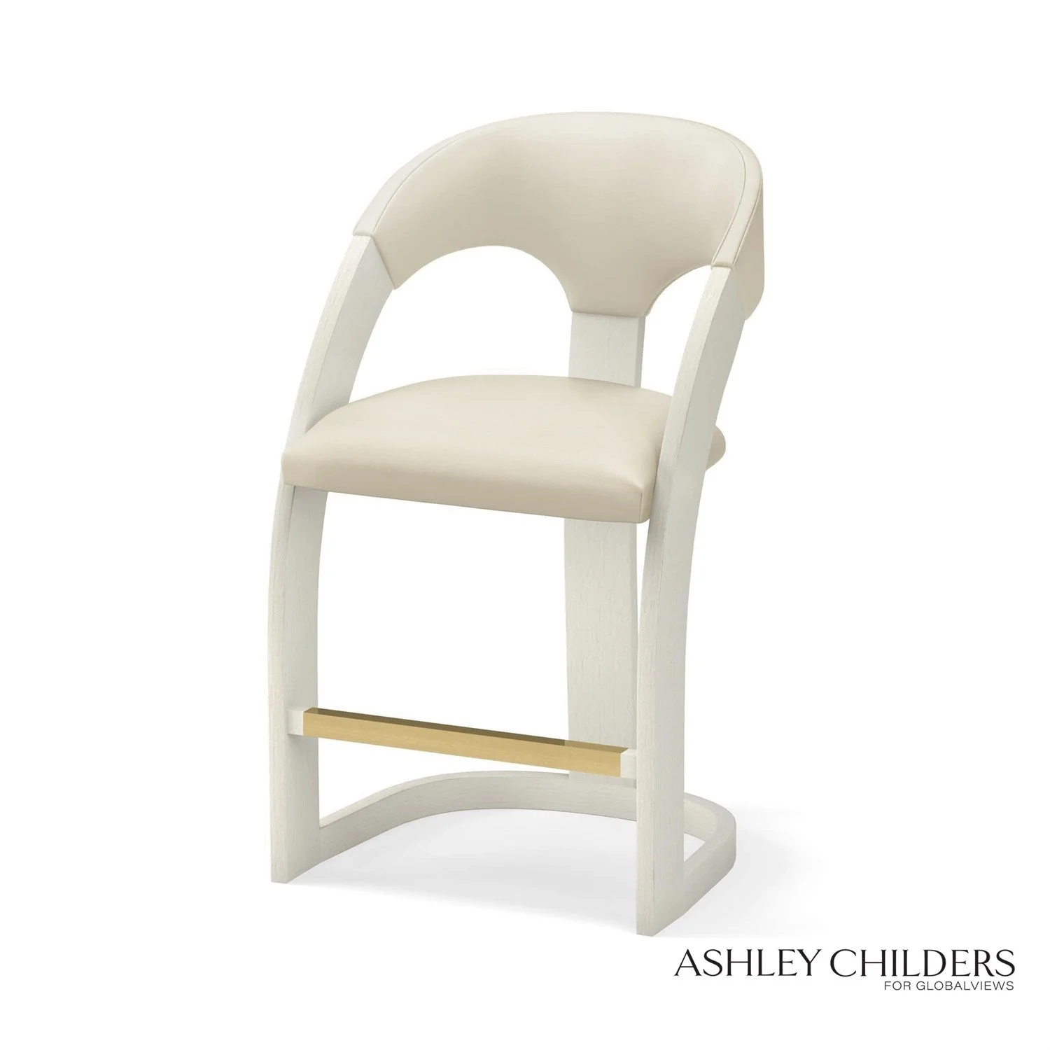 Global Views Delia Counter Stool by Ashley Childers - Image 6