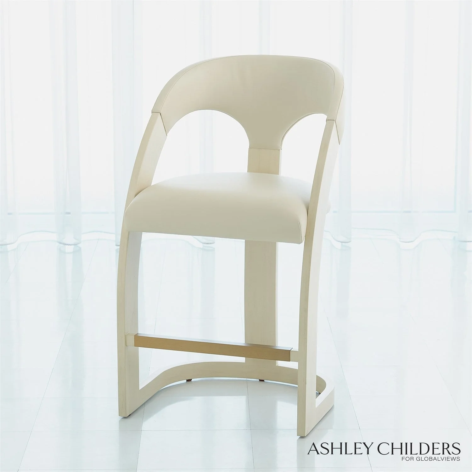 Global Views Delia Counter Stool by Ashley Childers - Image 9