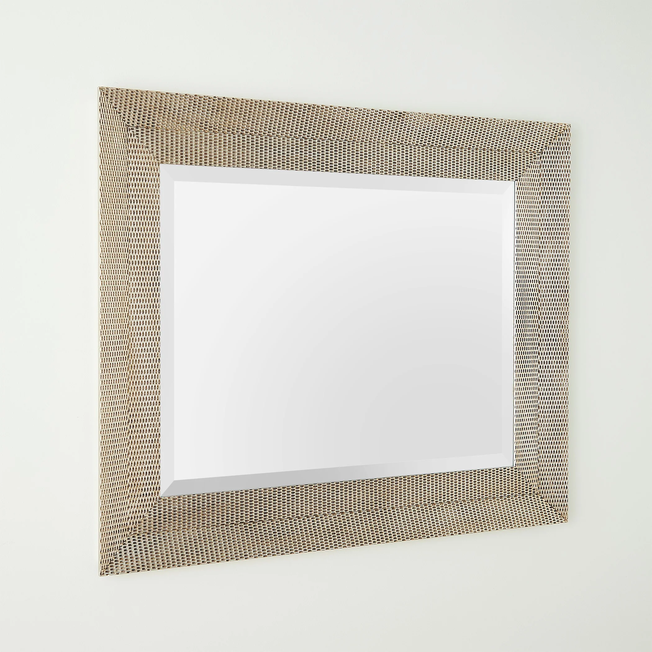 Global Views Delicate Basketweave Mirror - Image 4