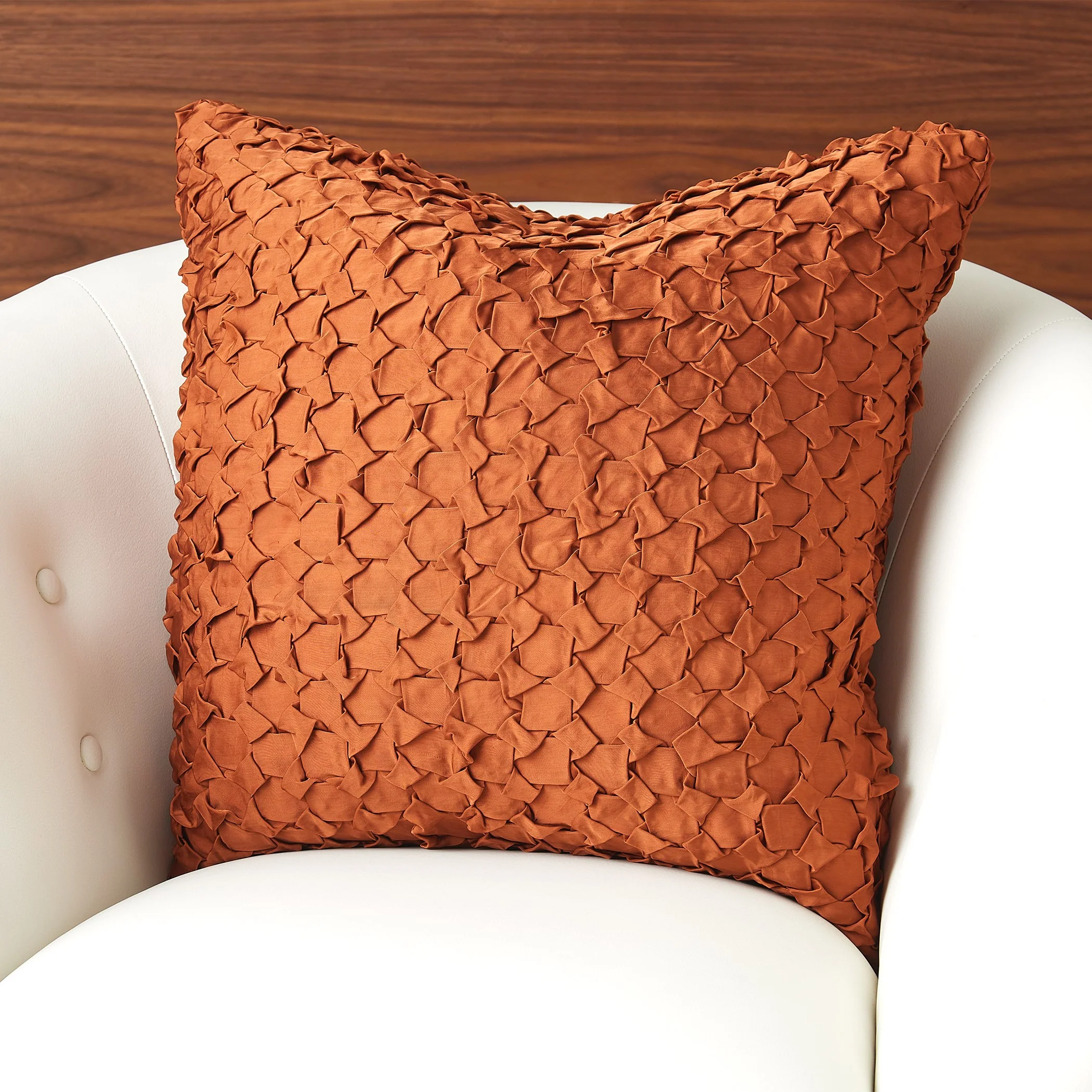 Global Views Diamond Ruche Pillow - Image 8