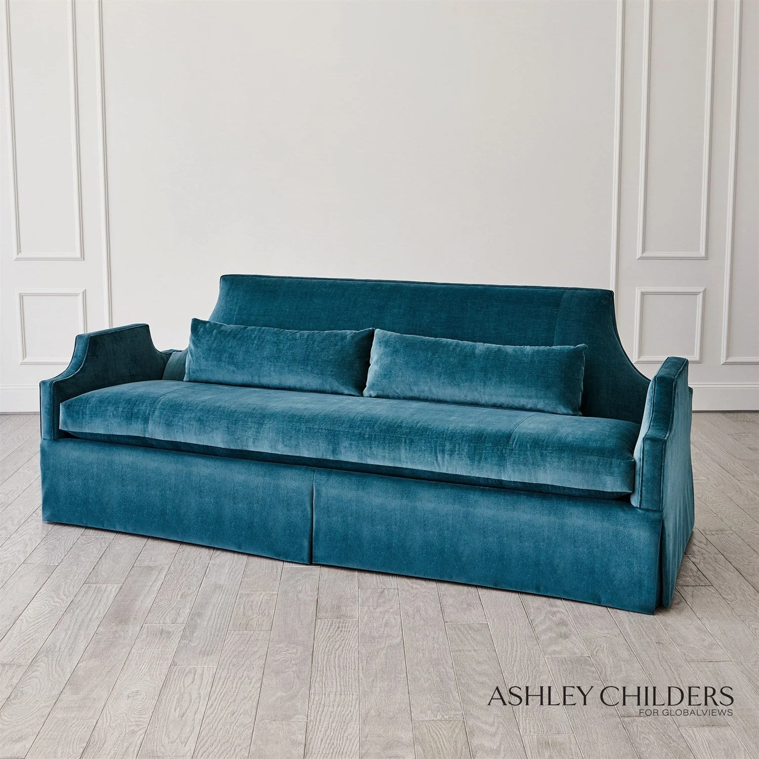 Global Views Diana Skirted Sofa by Ashley Childers - Image 2