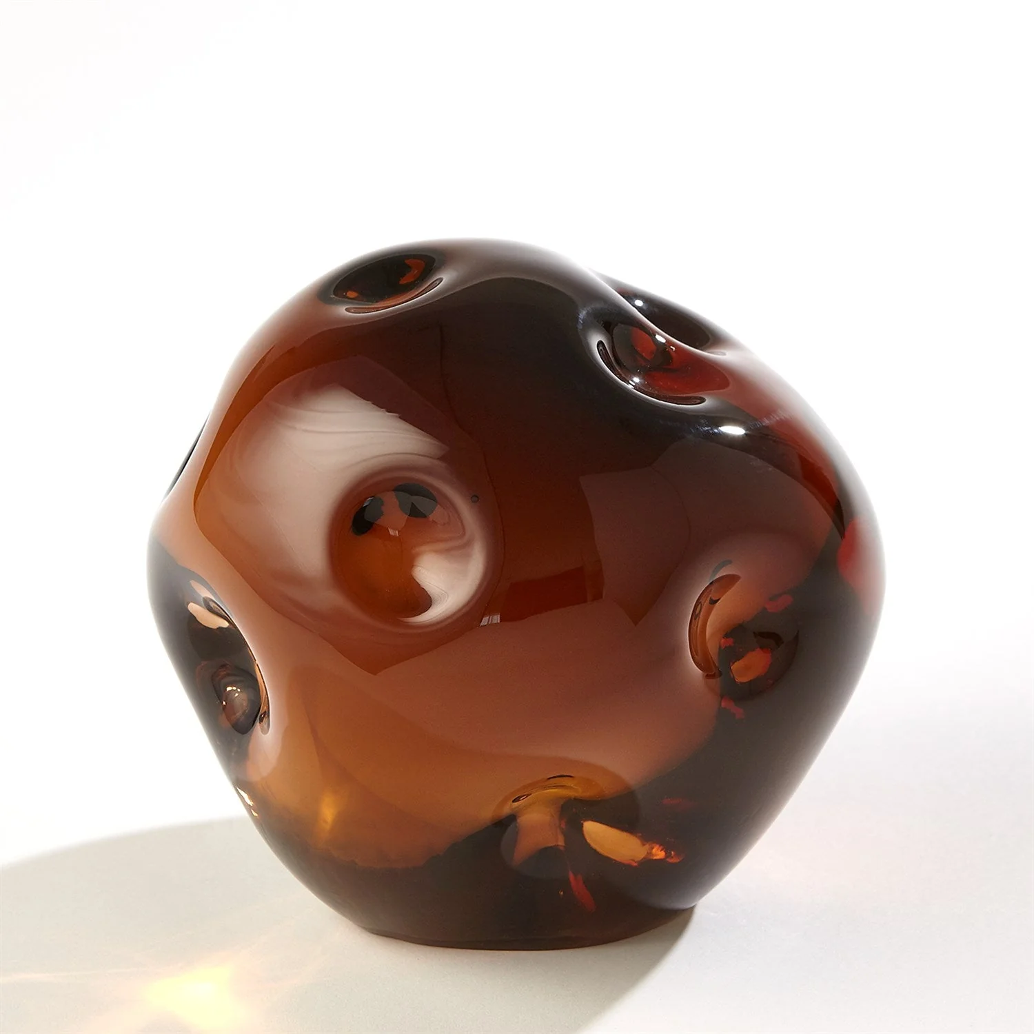 Global Views Dimpled Sphere - Chocolate - Image 8