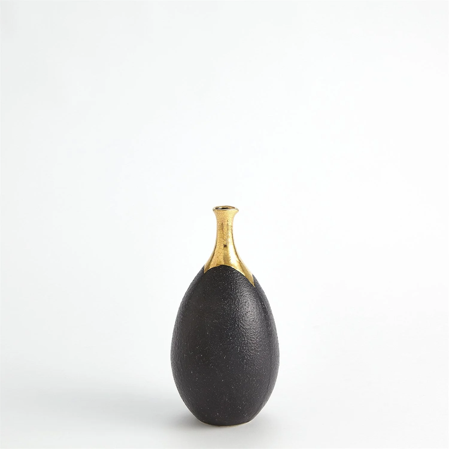 Global Views Dipped Golden Crackle - Black - Image 12