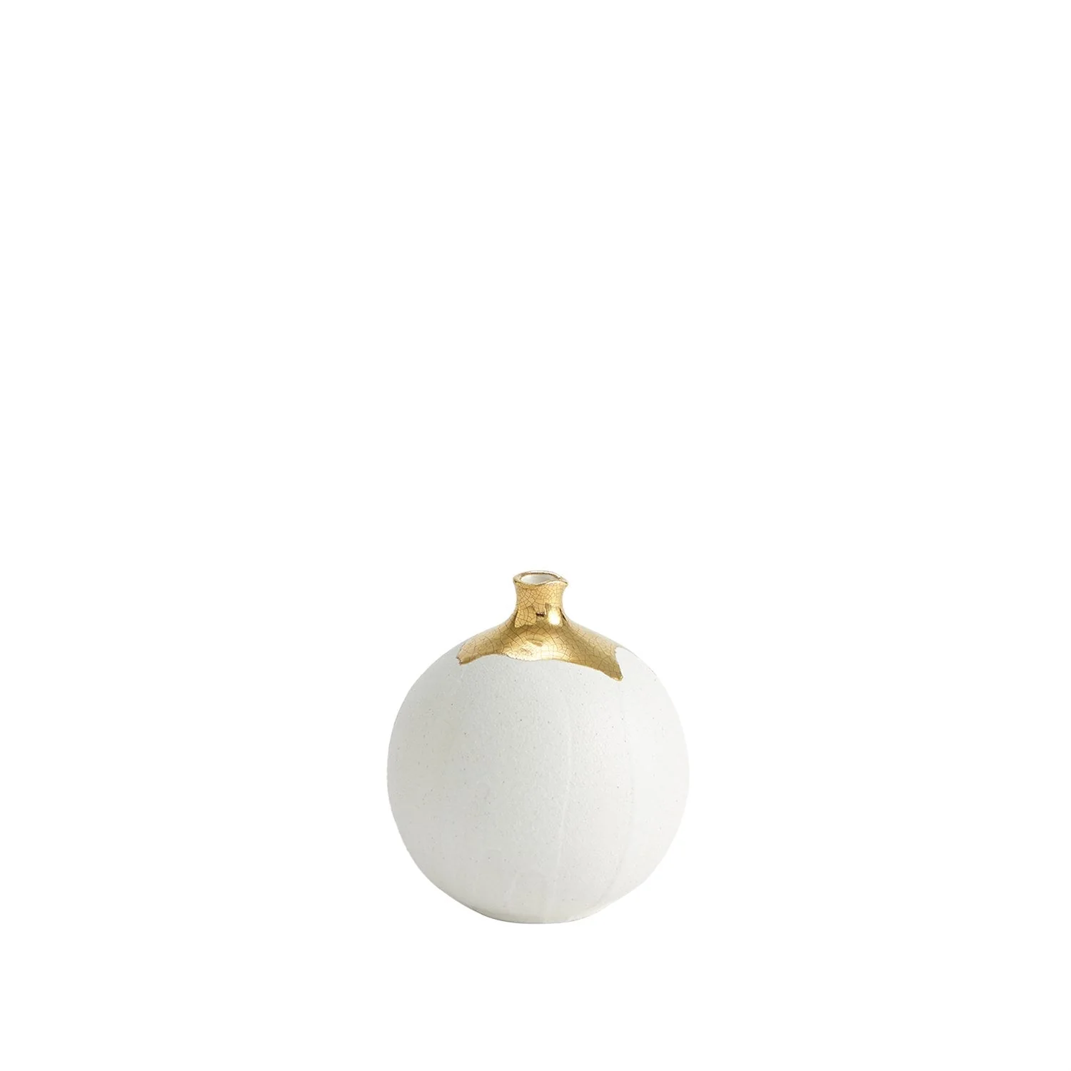Global Views Dipped Golden Crackle - White - Image 14