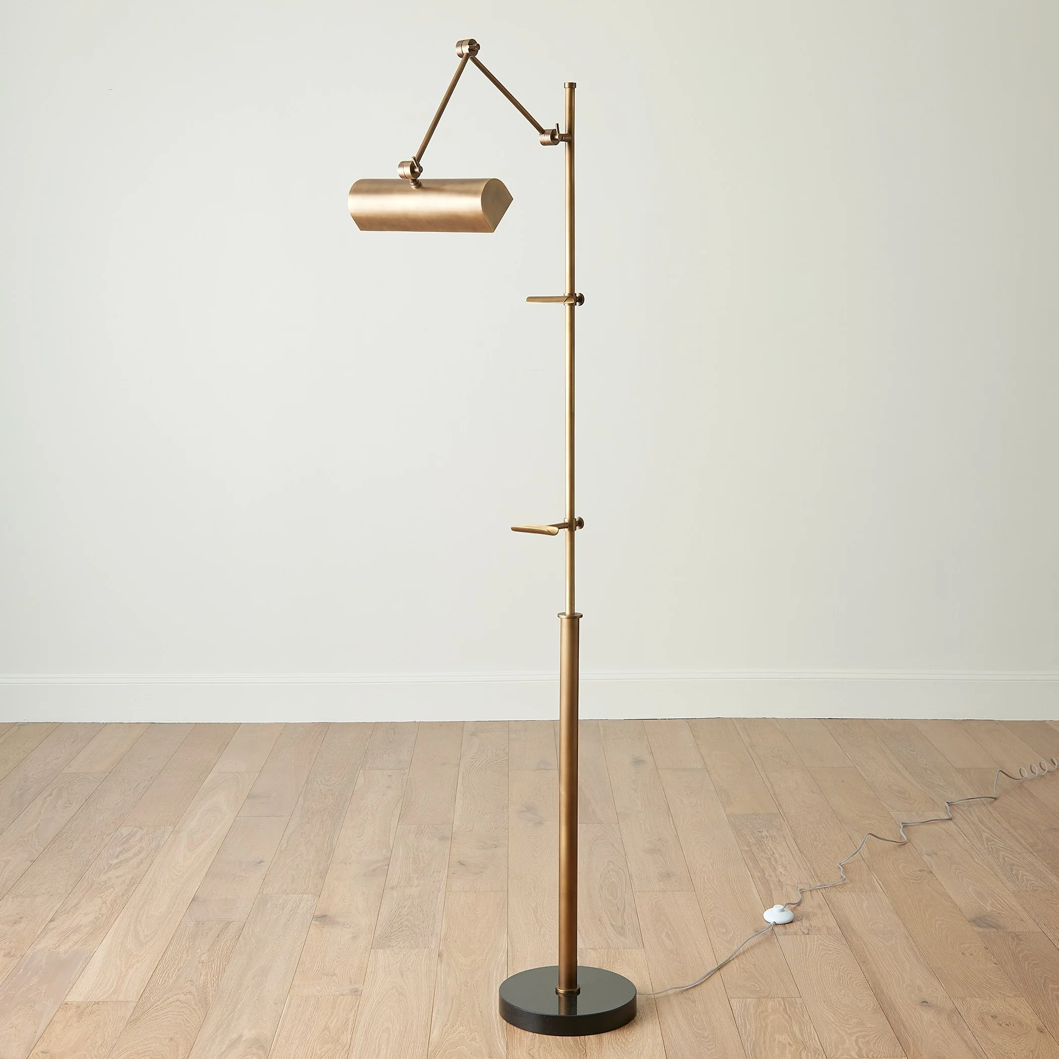 Global Views Display Floor Lamp-Brass - Image 4