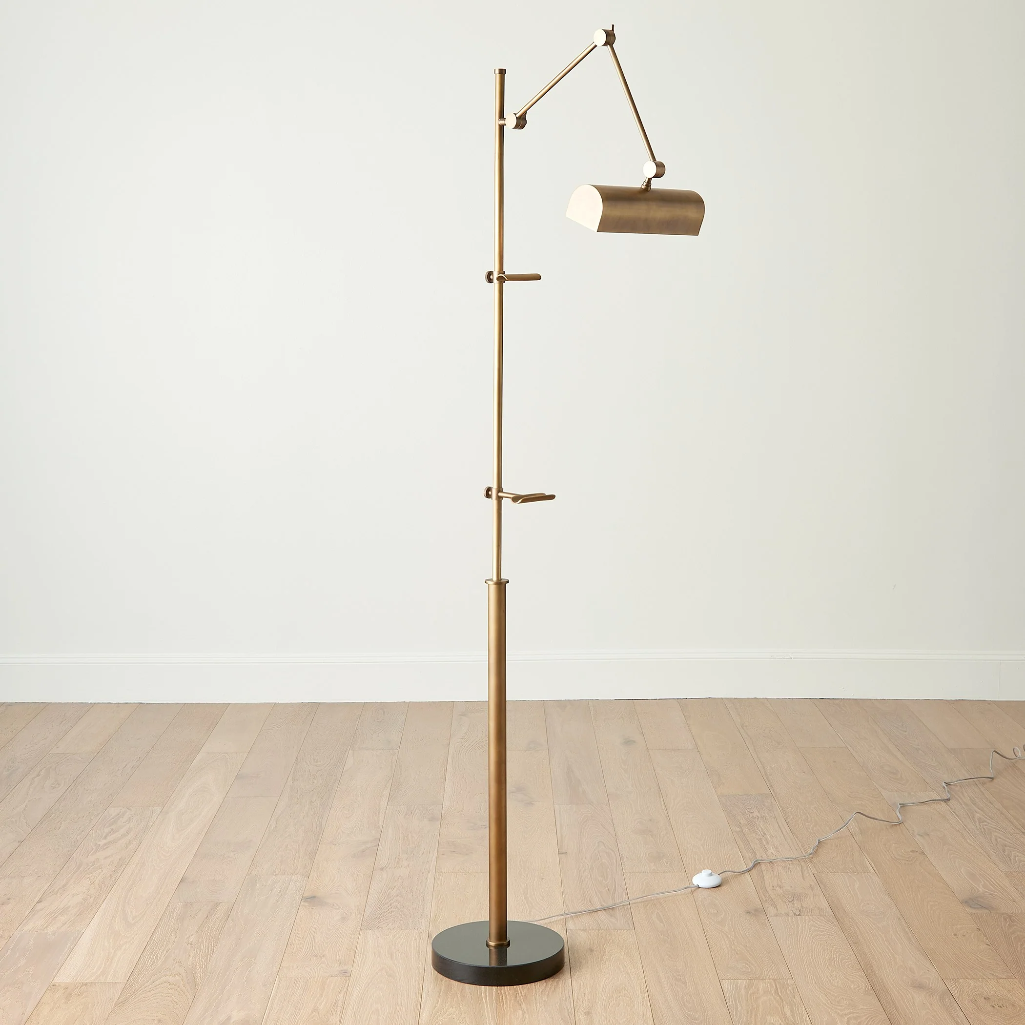 Global Views Display Floor Lamp-Brass - Image 6
