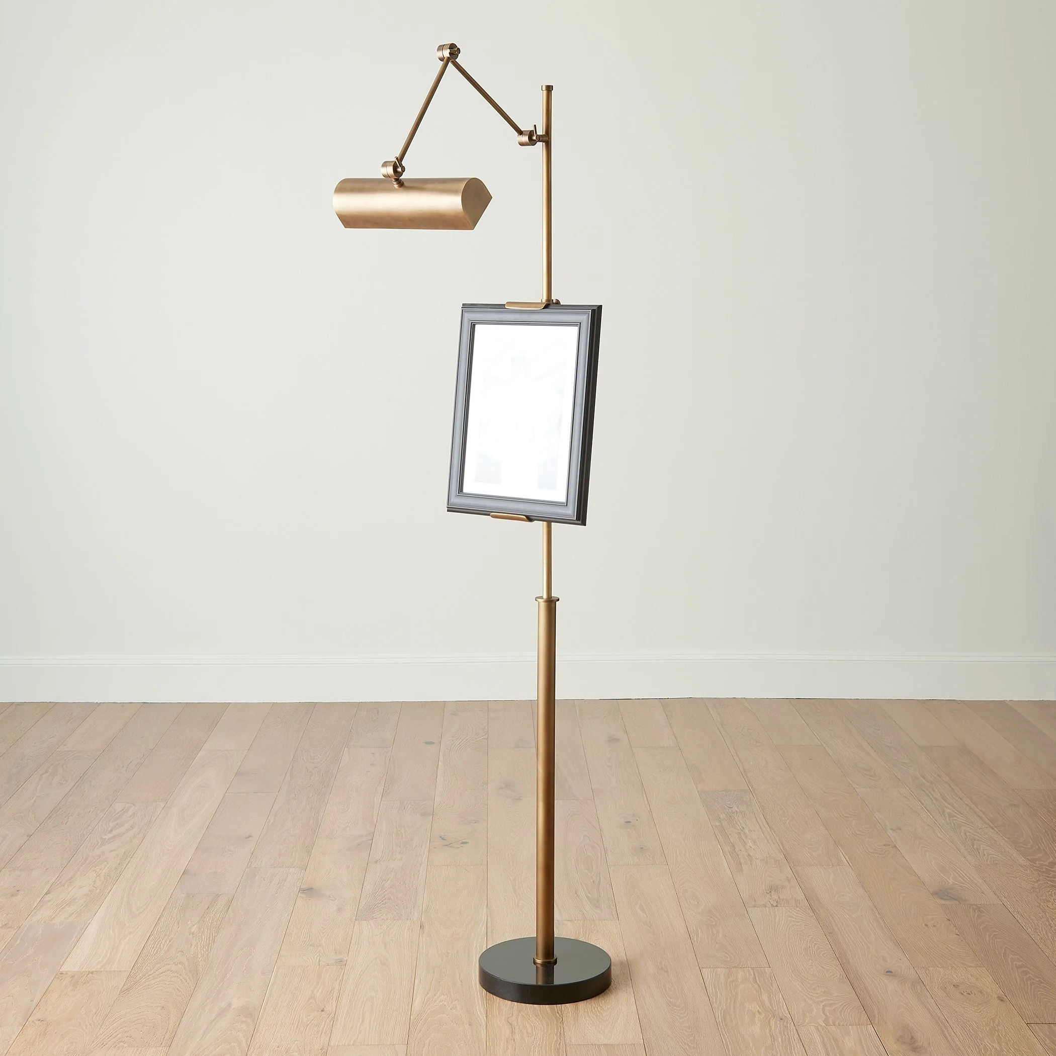 Global Views Display Floor Lamp-Brass - Image 8