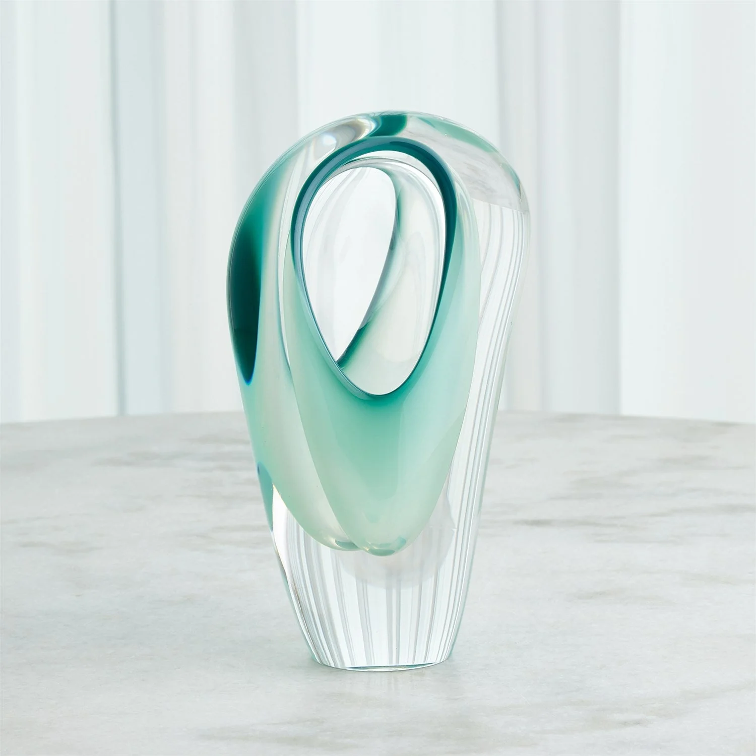 Global Views Double Vase - Wintergreen - Image 5