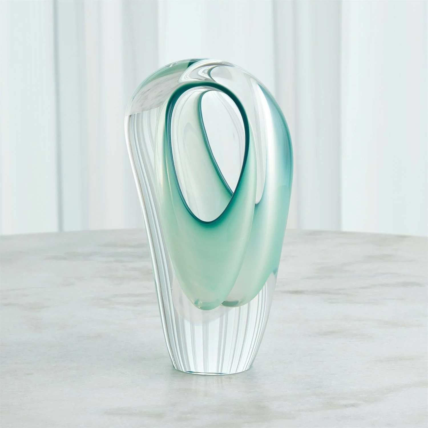 Global Views Double Vase - Wintergreen - Image 6