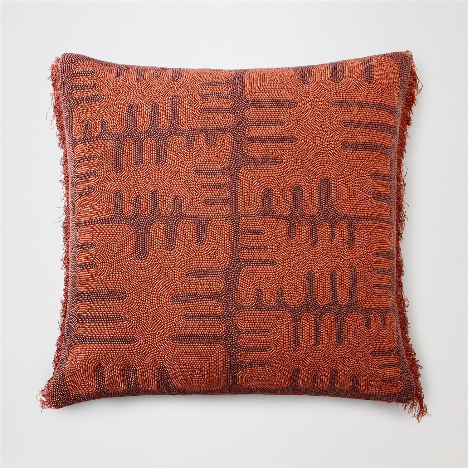 Global Views Duafe Beaded Pillow - Image 8