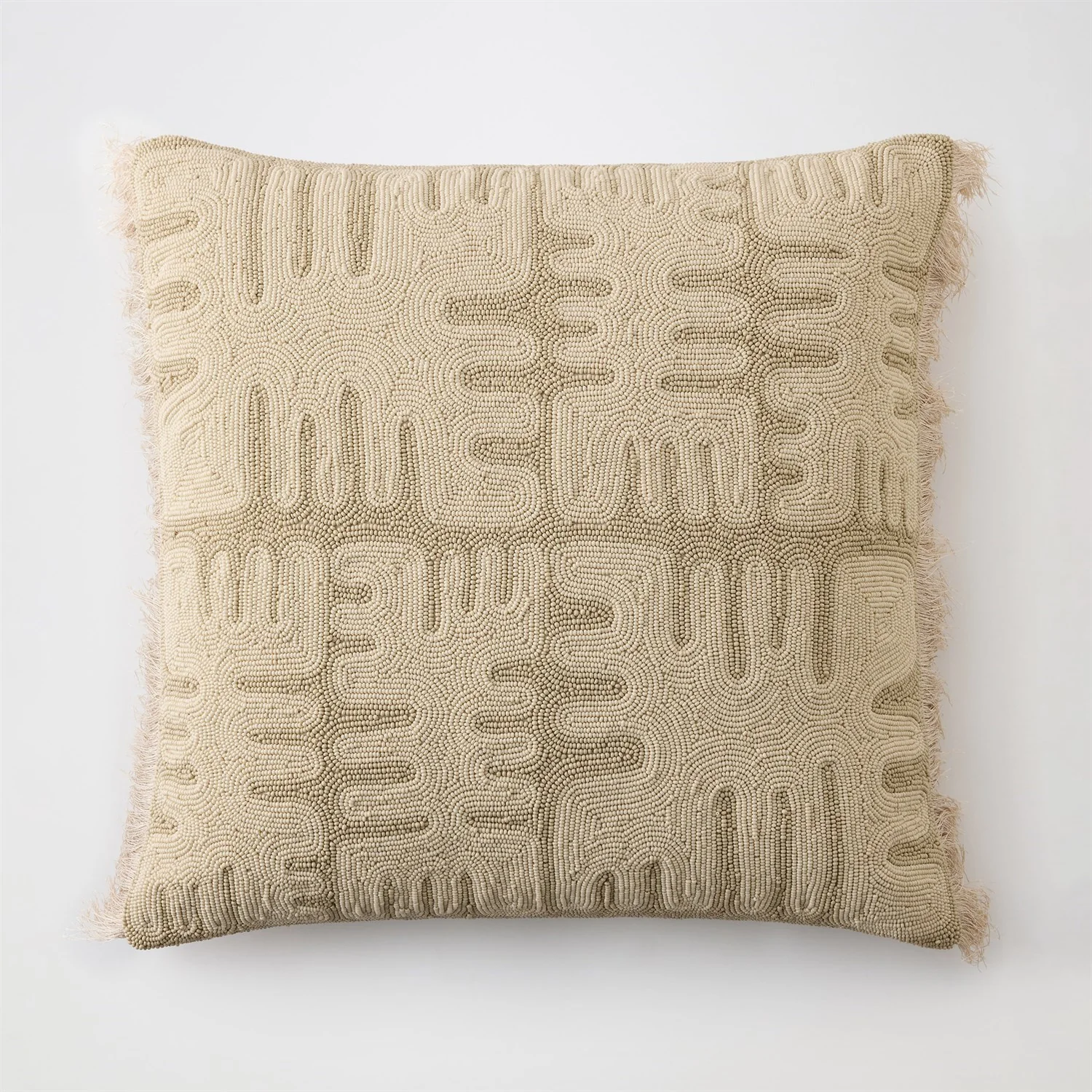 Global Views Duafe Beaded Pillow - Image 9