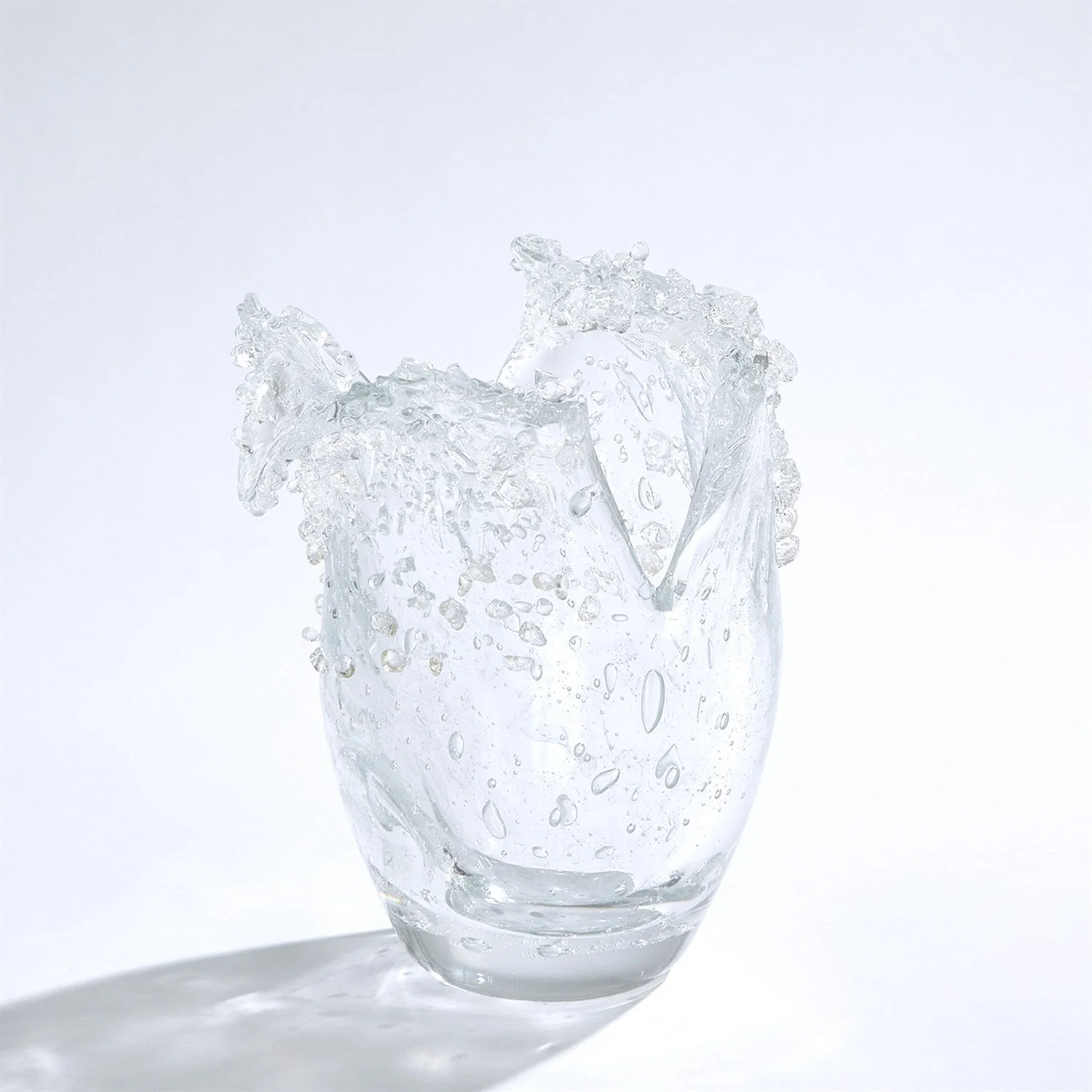 Global Views Dual Wave Bowl & Vase - Clear - Image 4