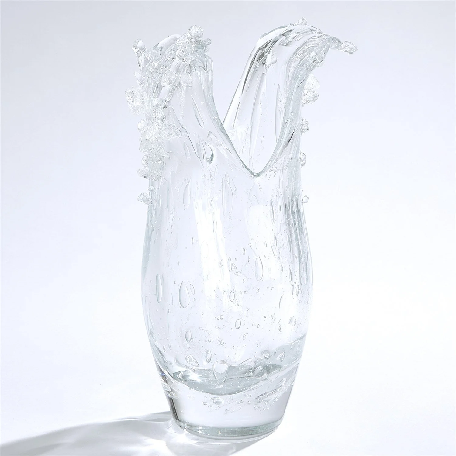 Global Views Dual Wave Bowl & Vase - Clear - Image 8