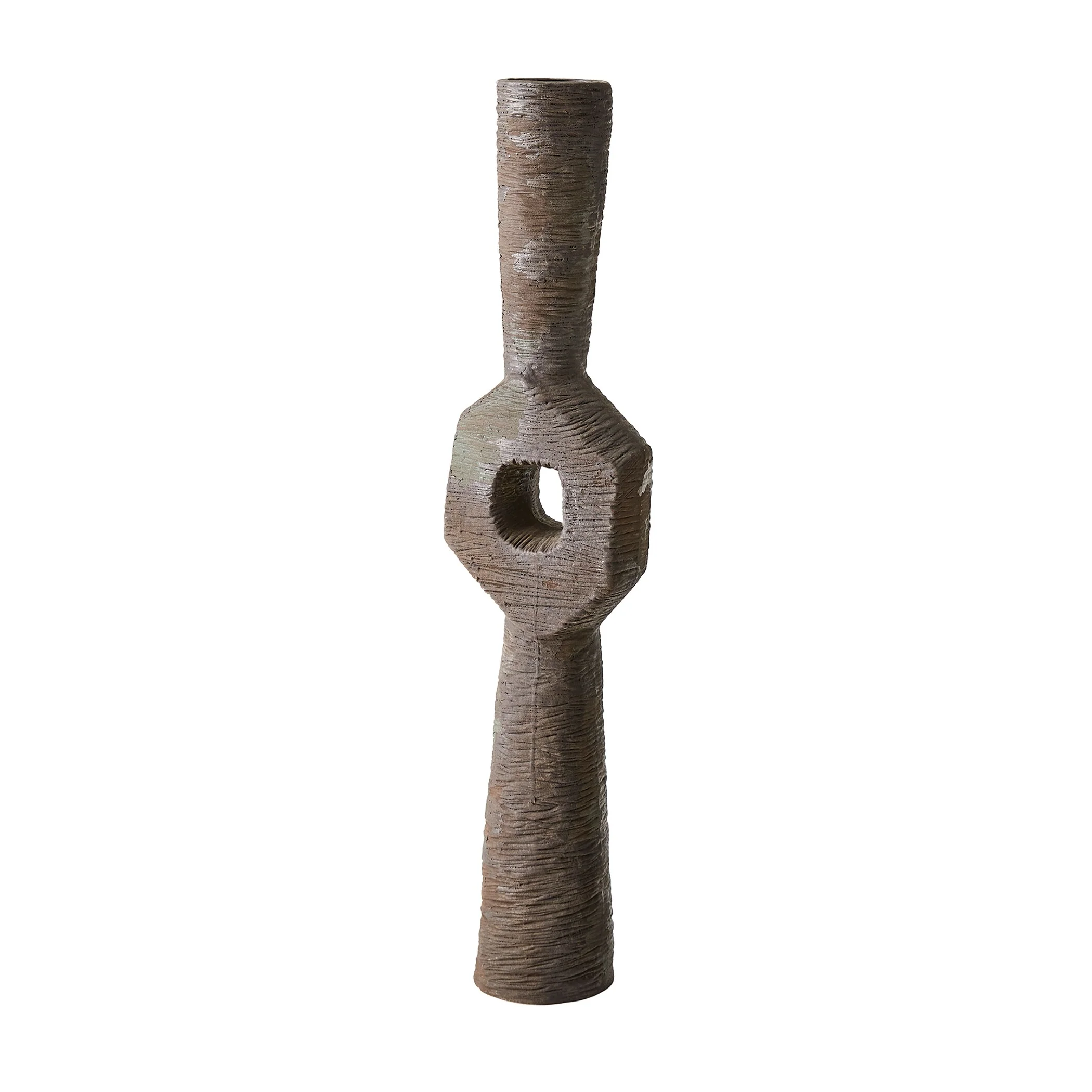 Global Views Ebba Vase Rugged Brown - Image 16