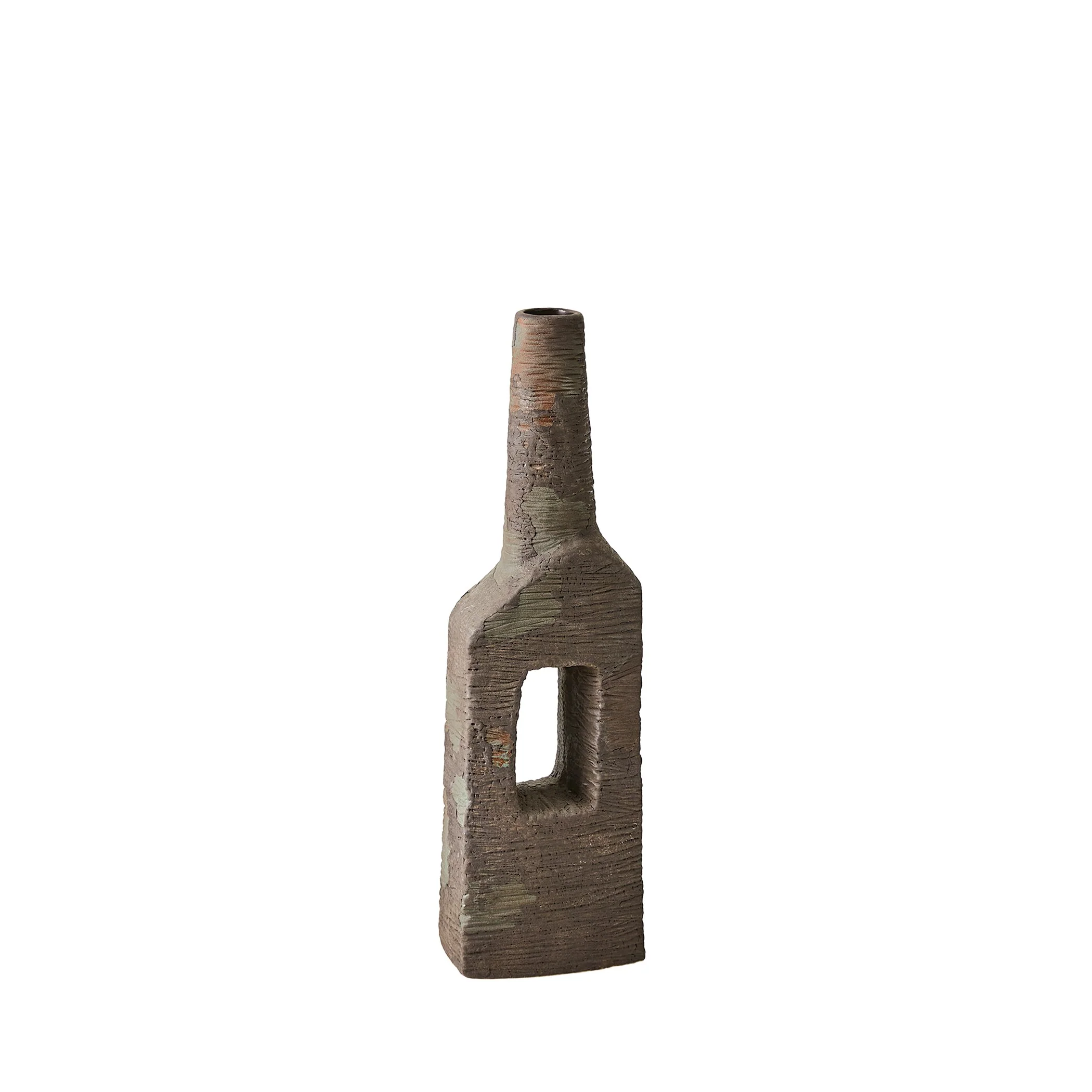 Global Views Ebba Vase Rugged Brown - Image 8