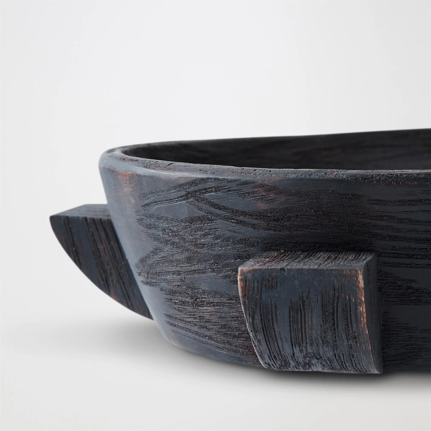 Global Views Ebonized Dome Bowl - Image 4