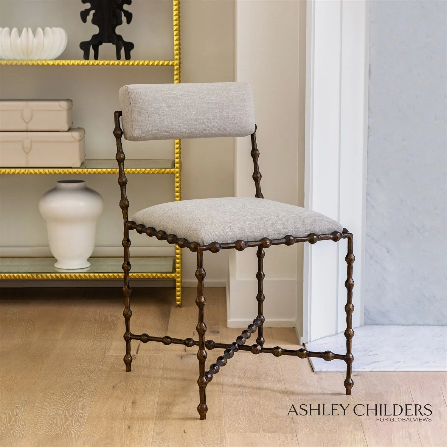 Global Views Elder Dining Chair by Ashley Childers - Image 2