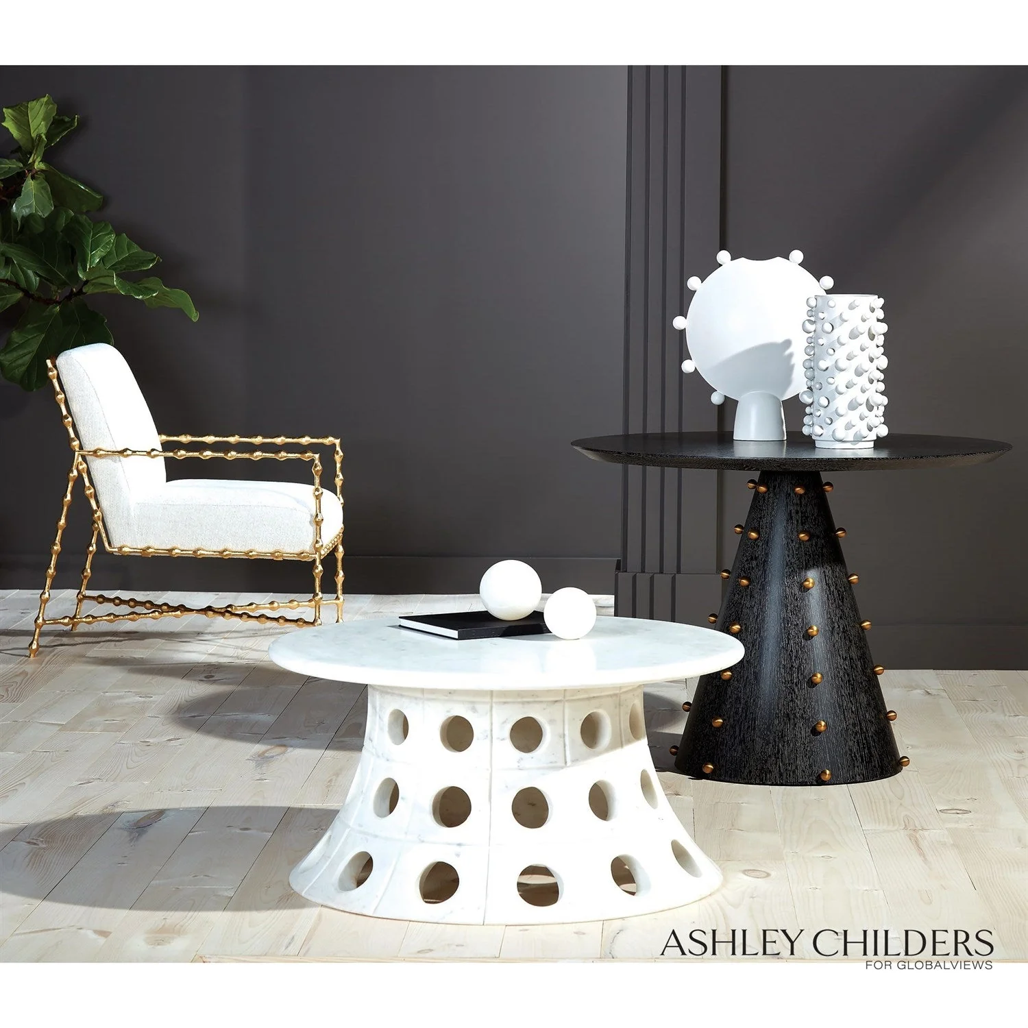 Global Views Elder Lounge Chair by Ashley Childers - Image 17