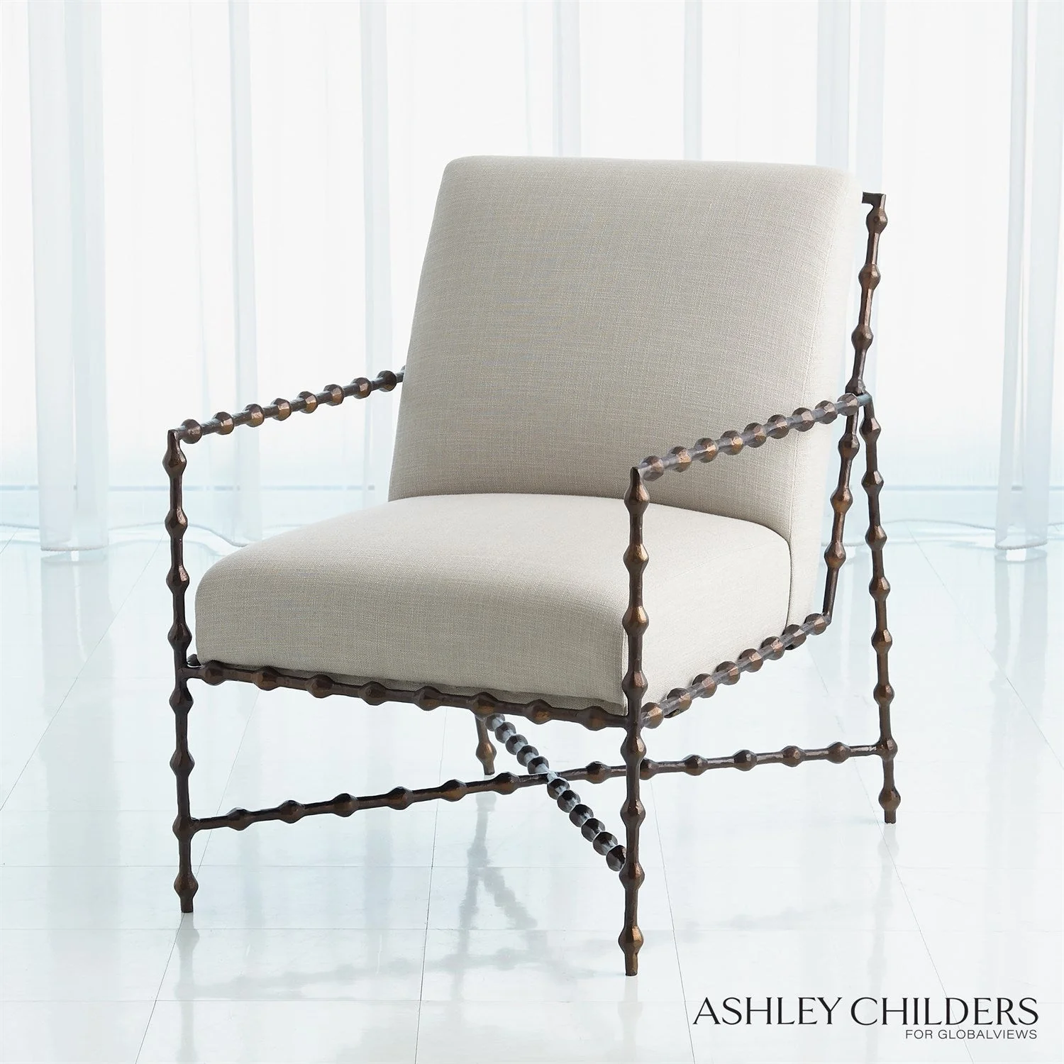 Global Views Elder Lounge Chair by Ashley Childers - Image 5
