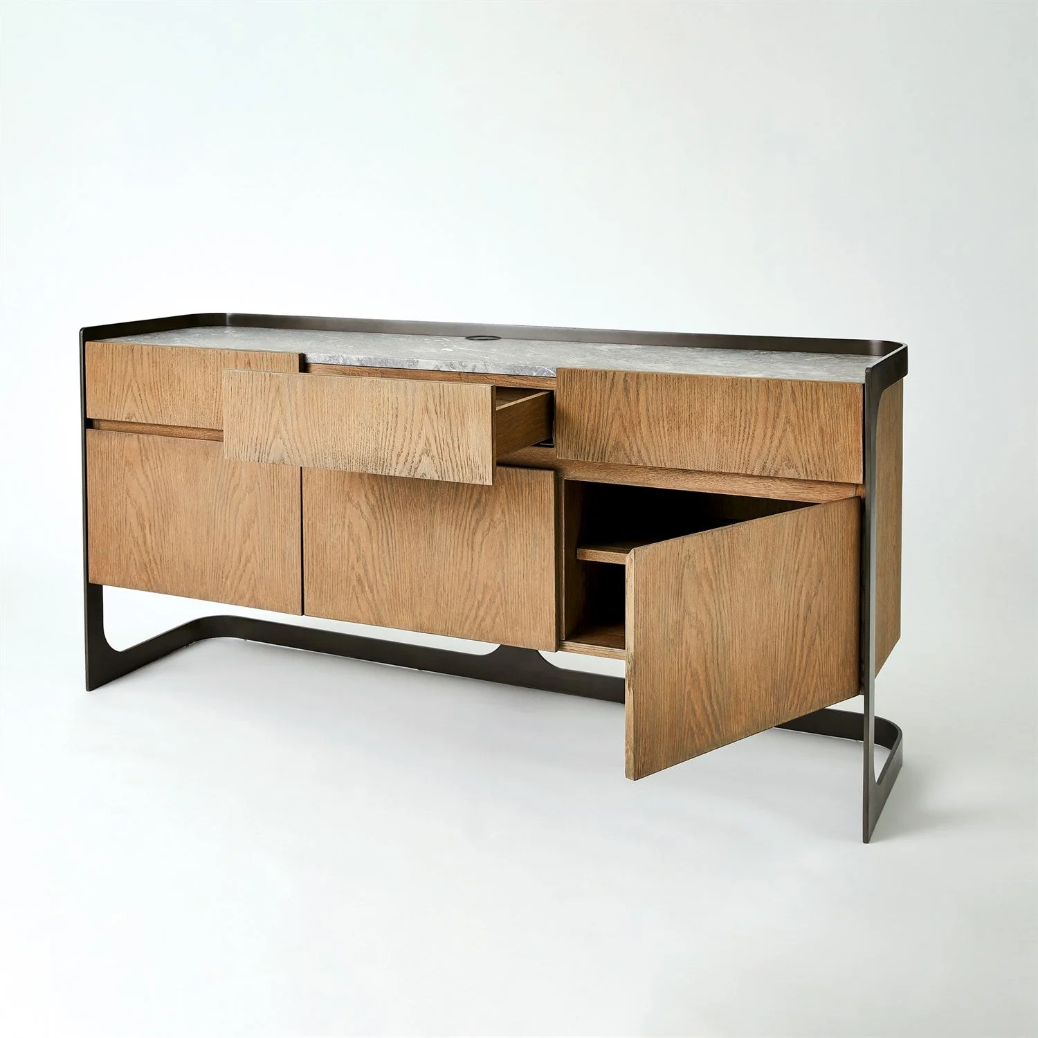 Global Views Element Media Cabinet - Image 7