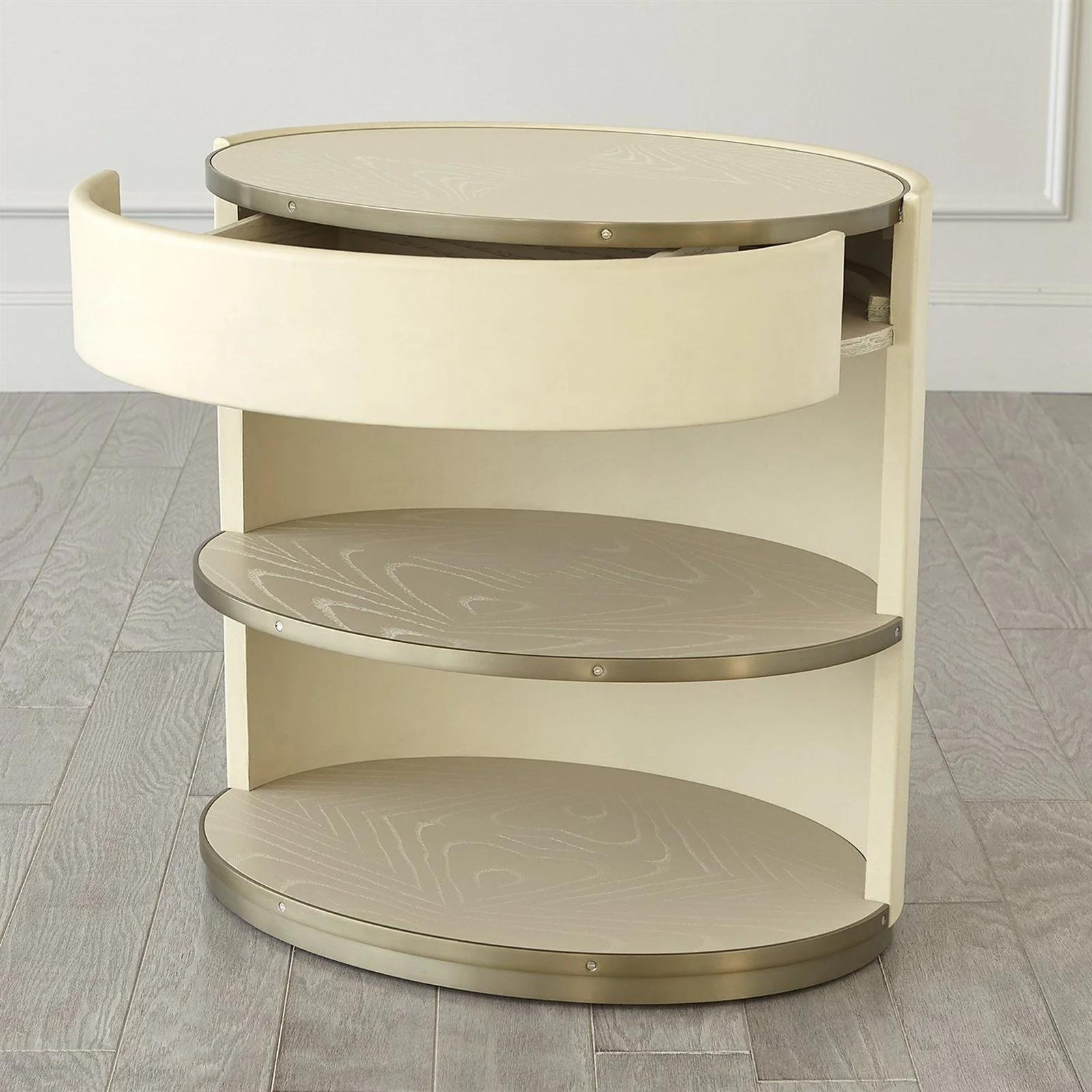 Global Views Ellipse Bedside Cabinet - Image 11