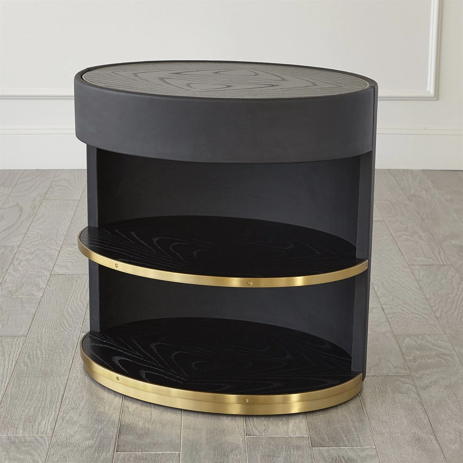 Global Views Ellipse Bedside Cabinet - Image 4