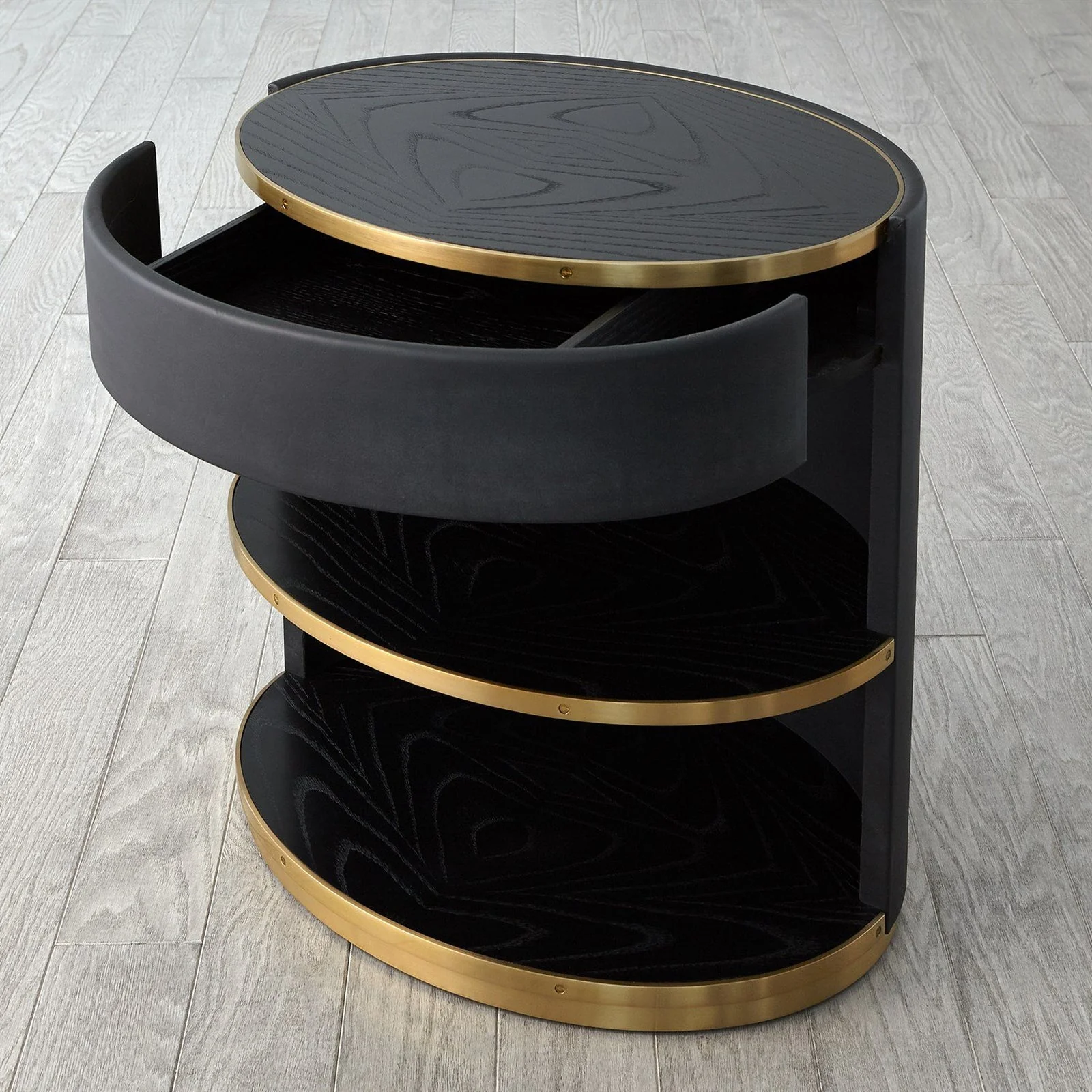 Global Views Ellipse Bedside Cabinet - Image 5