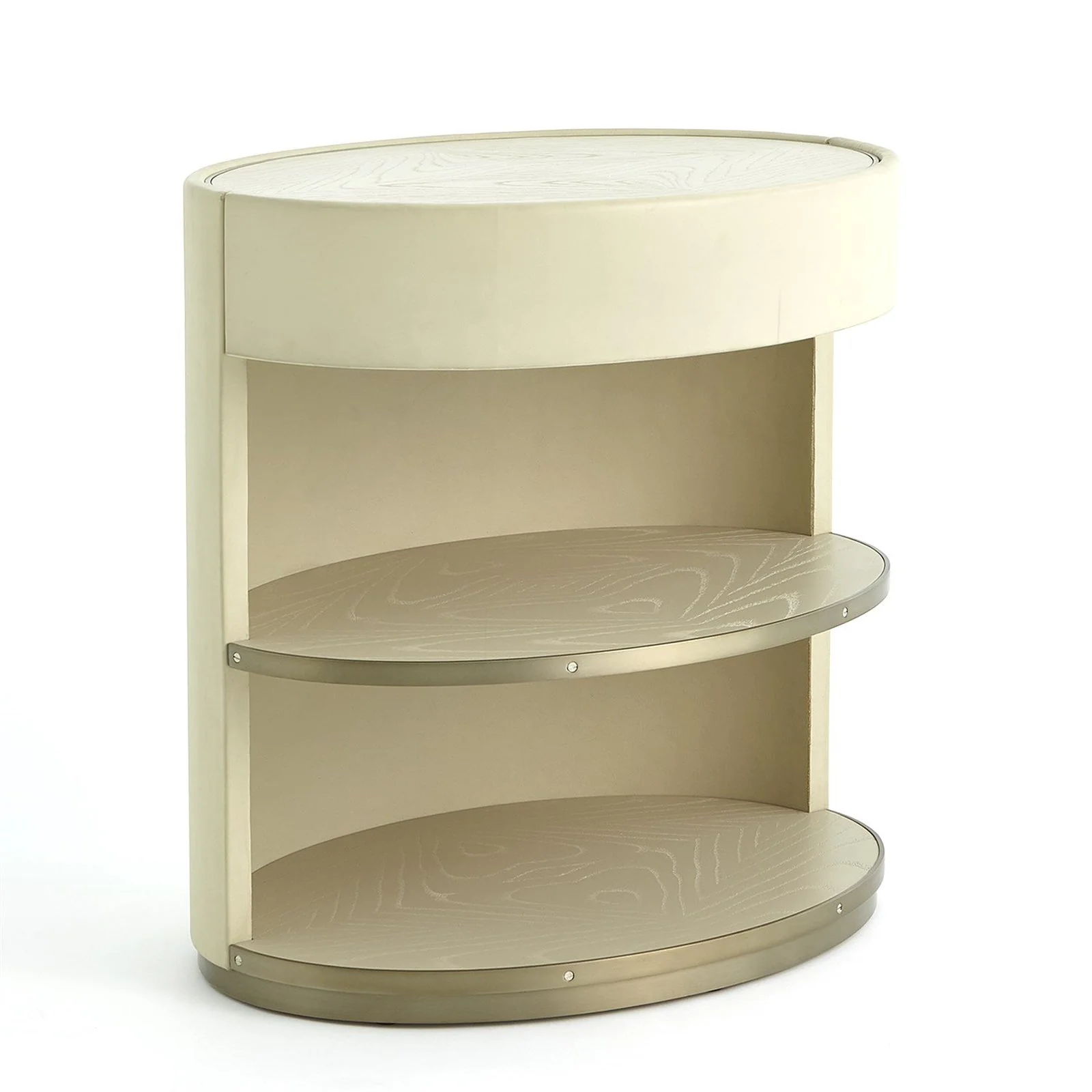 Global Views Ellipse Bedside Cabinet - Image 9