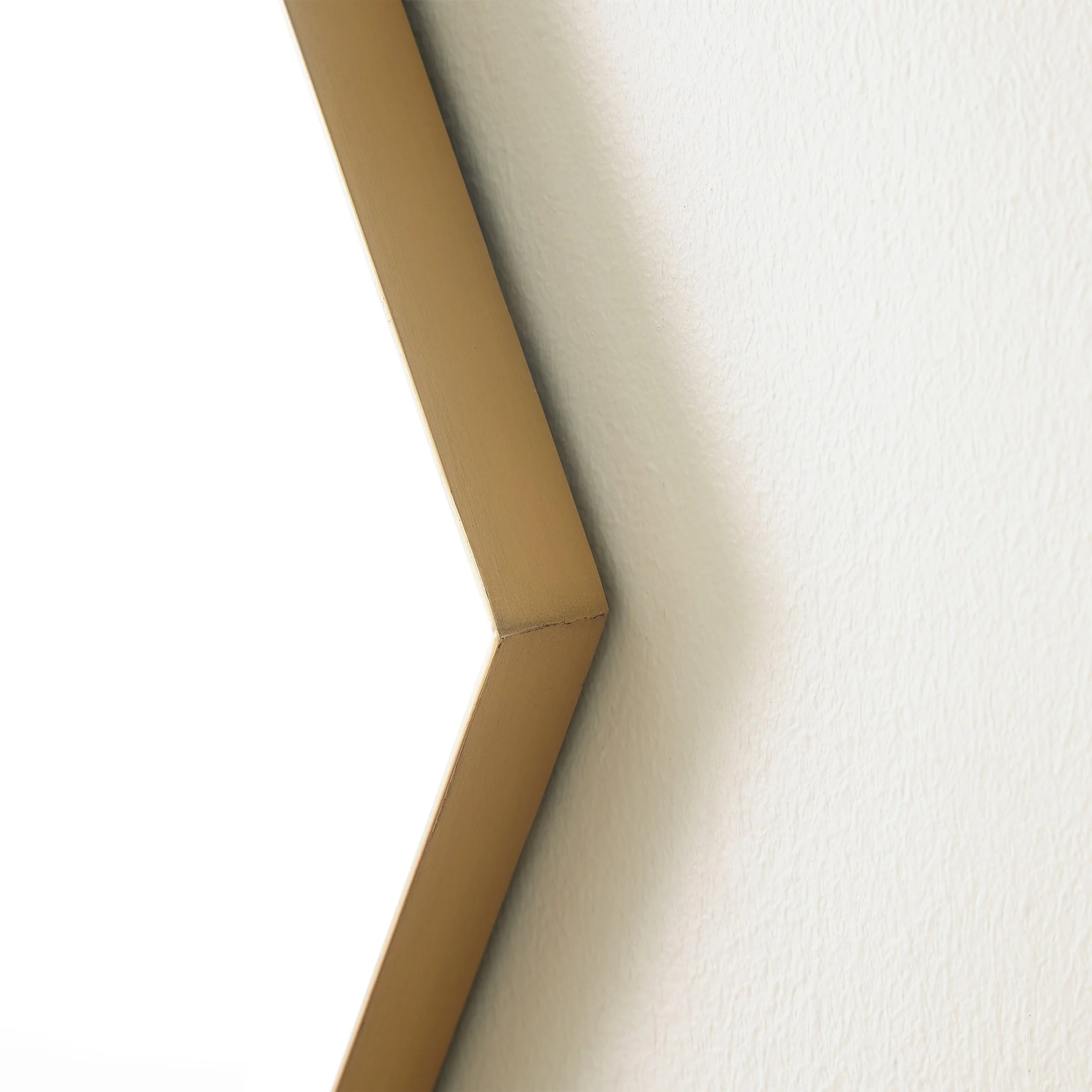 Global Views Elongated Diamond Mirror Brass - Image 9