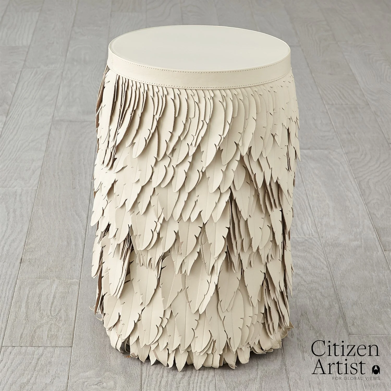Global Views Emily Martini Table - Ivory - Image 2